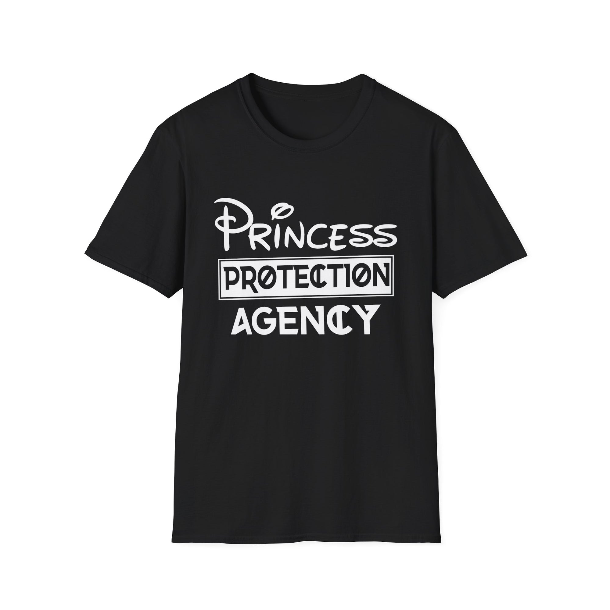 Princess Protection Agency Unisex T-Shirt, Gift for Fans, Disney-Themed Shirt, Funny Graphic Tee, Birthday Present, Casual Wear