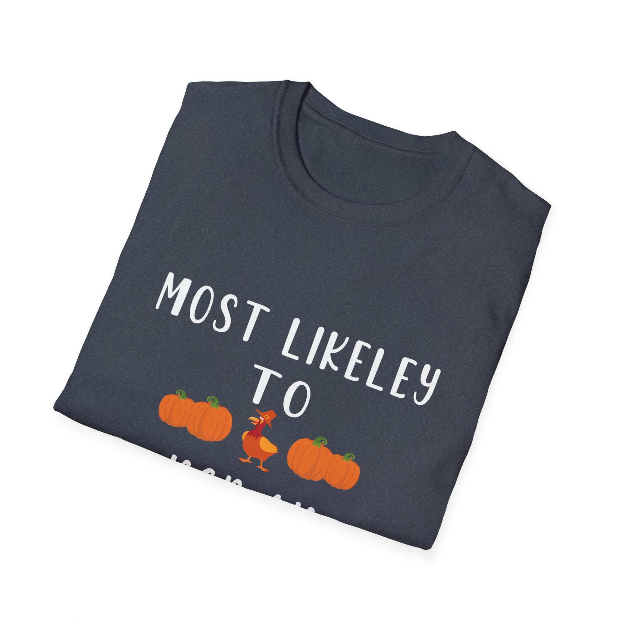 Thanksgiving Nap Black T-Shirt | Funny Holiday Tee, Unisex Gift, Cozy Fall Top, Pumpkin Shirt, Family Gathering Wear
