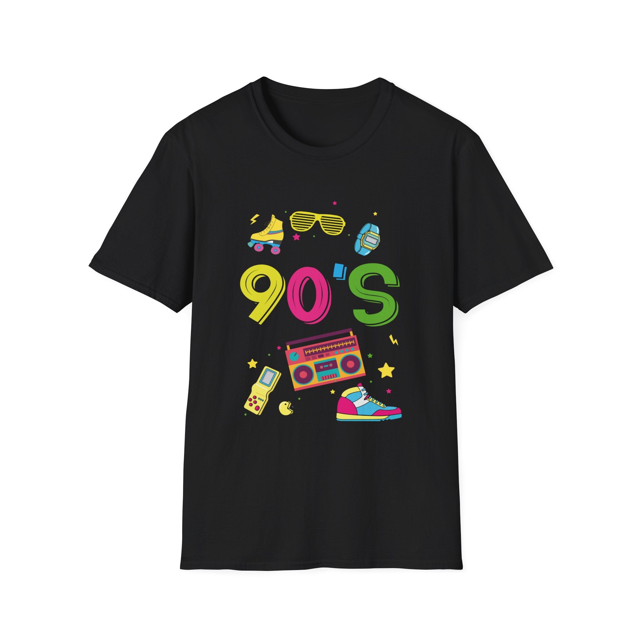90's Retro Unisex T-Shirt, Nostalgic Apparel, Vintage Style Tee, Perfect for Parties, Gifts, 90s Theme Events