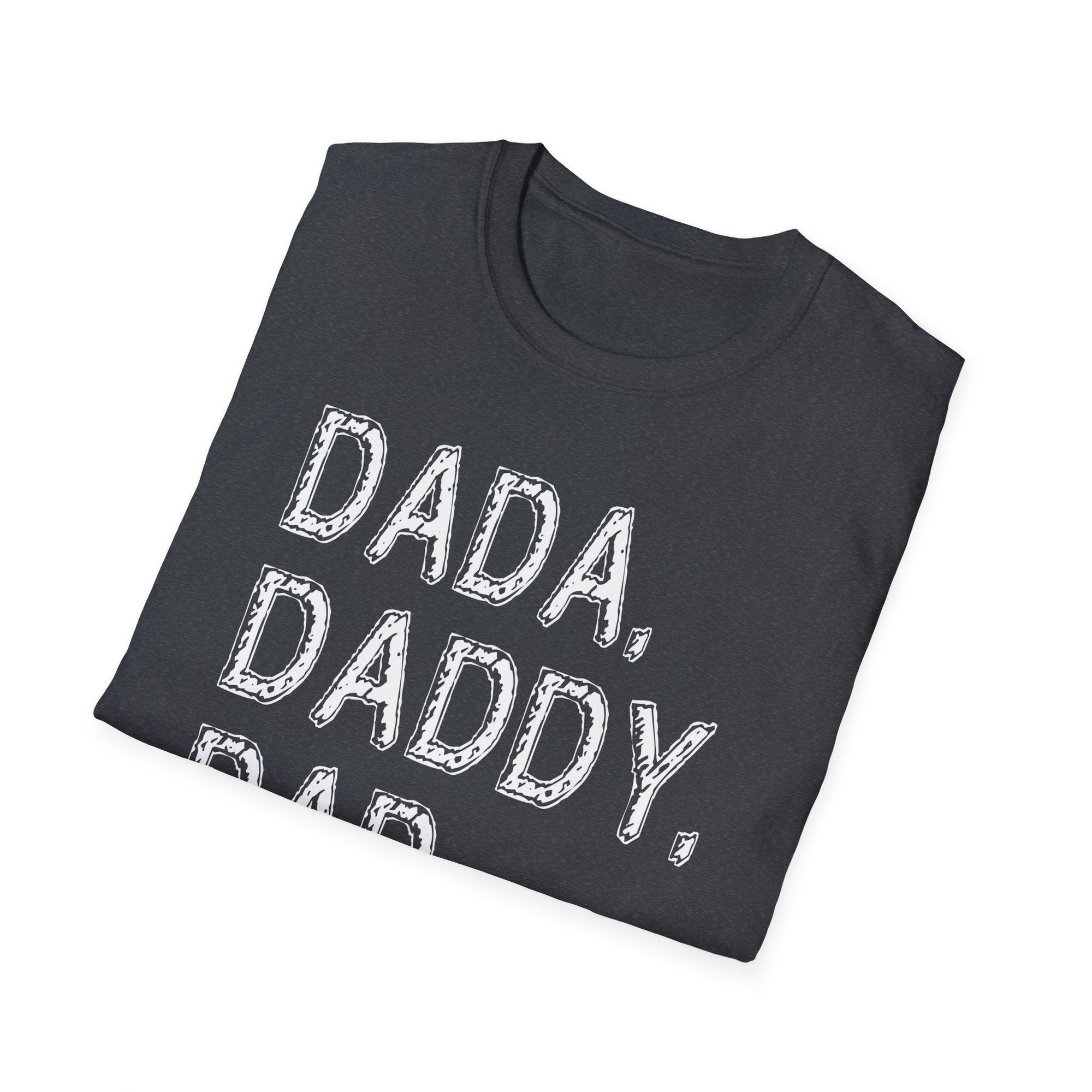 Funny Dad T-Shirt, Unisex Softstyle Tee for Father’s Day, Birthday Gift, Casual Wear, Dad Humor Apparel