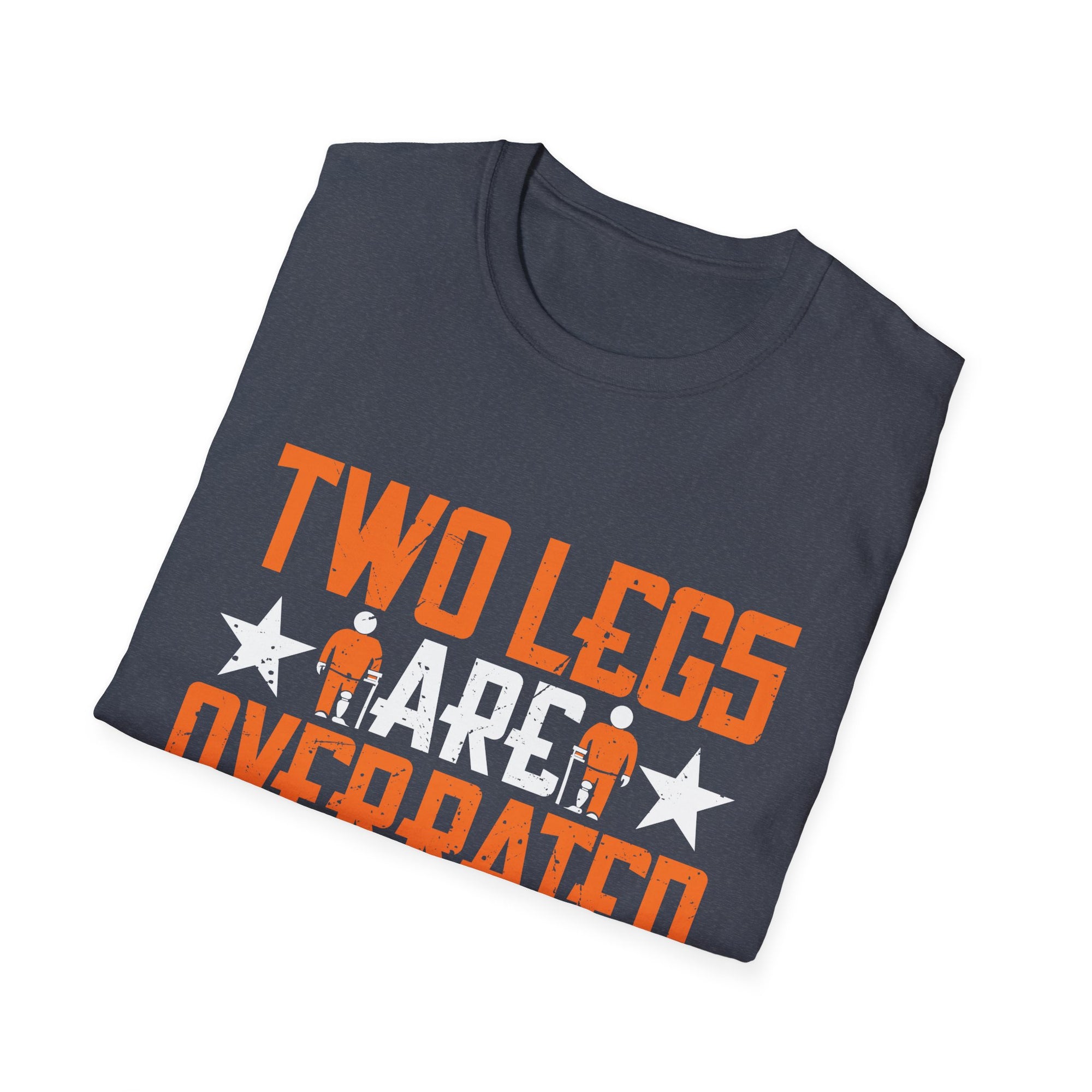 Cool Leg Amputee Design For Men Women Leg Amputation Amputee Unisex Softstyle T-Shirt