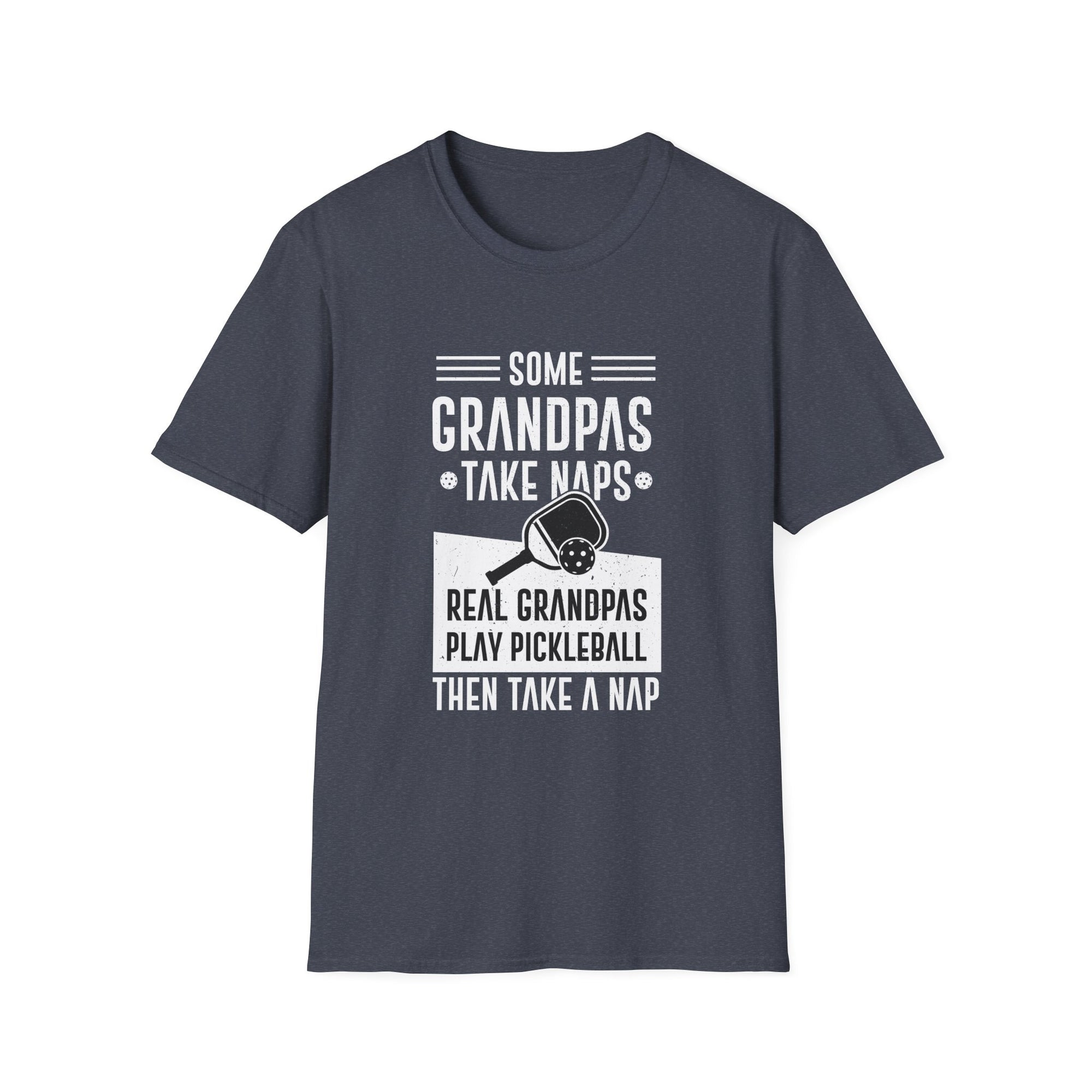 Funny Grandpa Pickleball T-Shirt, Gift for Grandparents, Casual Wear, Father's Day, Grandpa Nap Shirt
