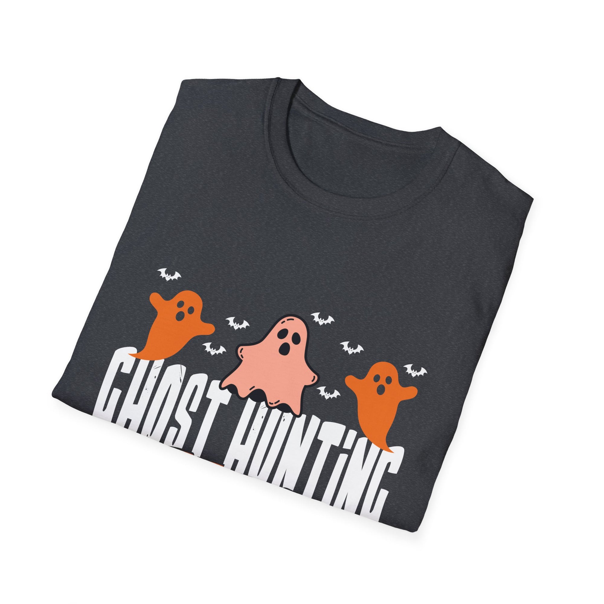 Ghost Hunting Team Unisex Softstyle T-Shirt - Perfect for Halloween Parties, Costumes, Gifts, and Team Events!