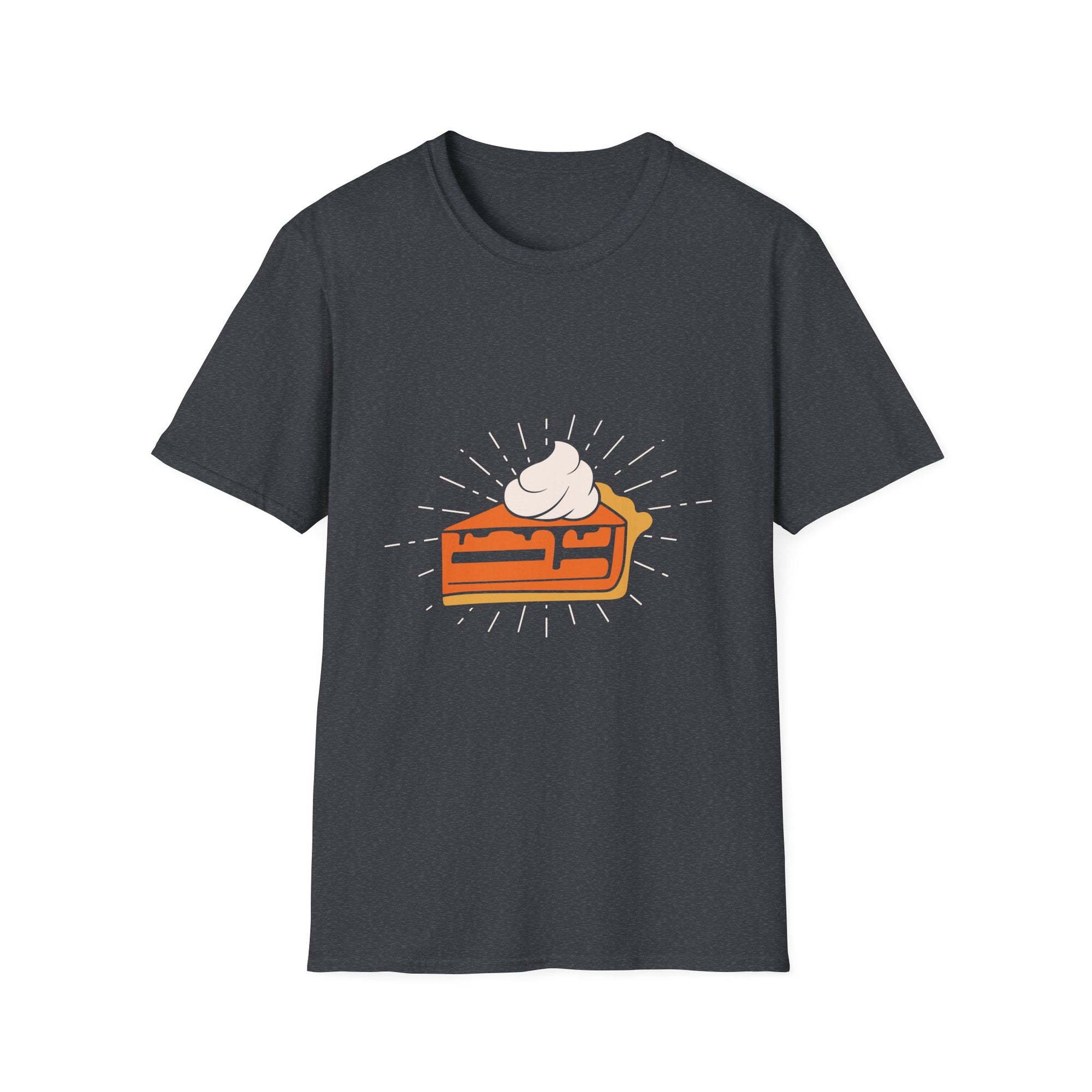 Pumpkin Pie Love Unisex Softstyle T-Shirt | Fall Fashion, Thanksgiving Gift, Foodie Tee, Cozy Casual Wear, Baking Enthusiast Apparel