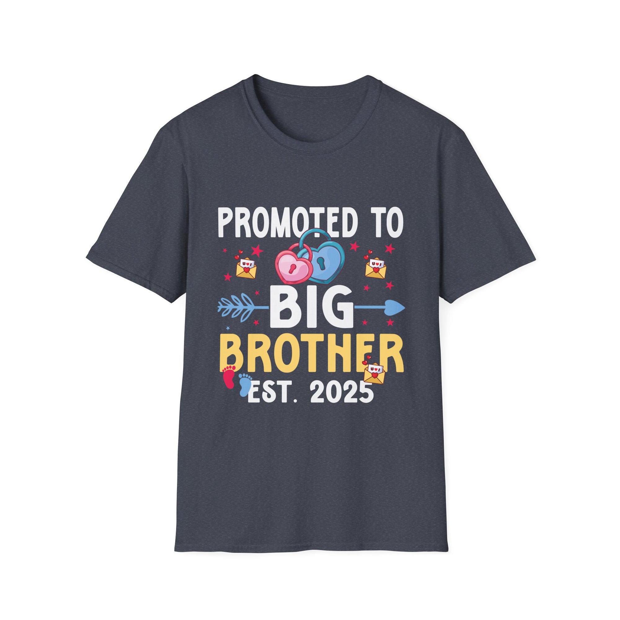 Big Brother Promotion T-Shirt, Cute Sibling Gift, Expecting Parents, Baby Announcement, Family Reunion Apparel