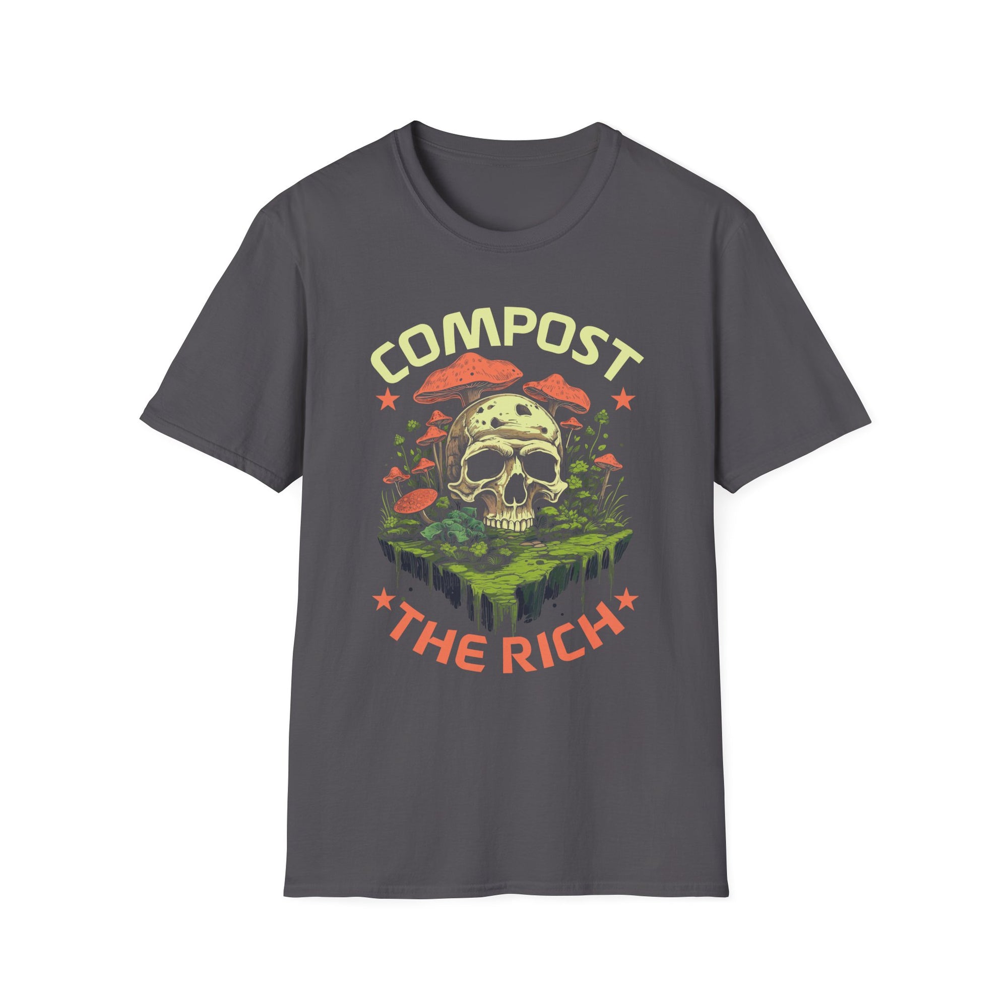 Compost the Rich Unisex Softstyle T-Shirt, Eco-Friendly Tee, Great for Environmentalists, Casual Wear, Earth Day Gift, Gift for Nature [...]