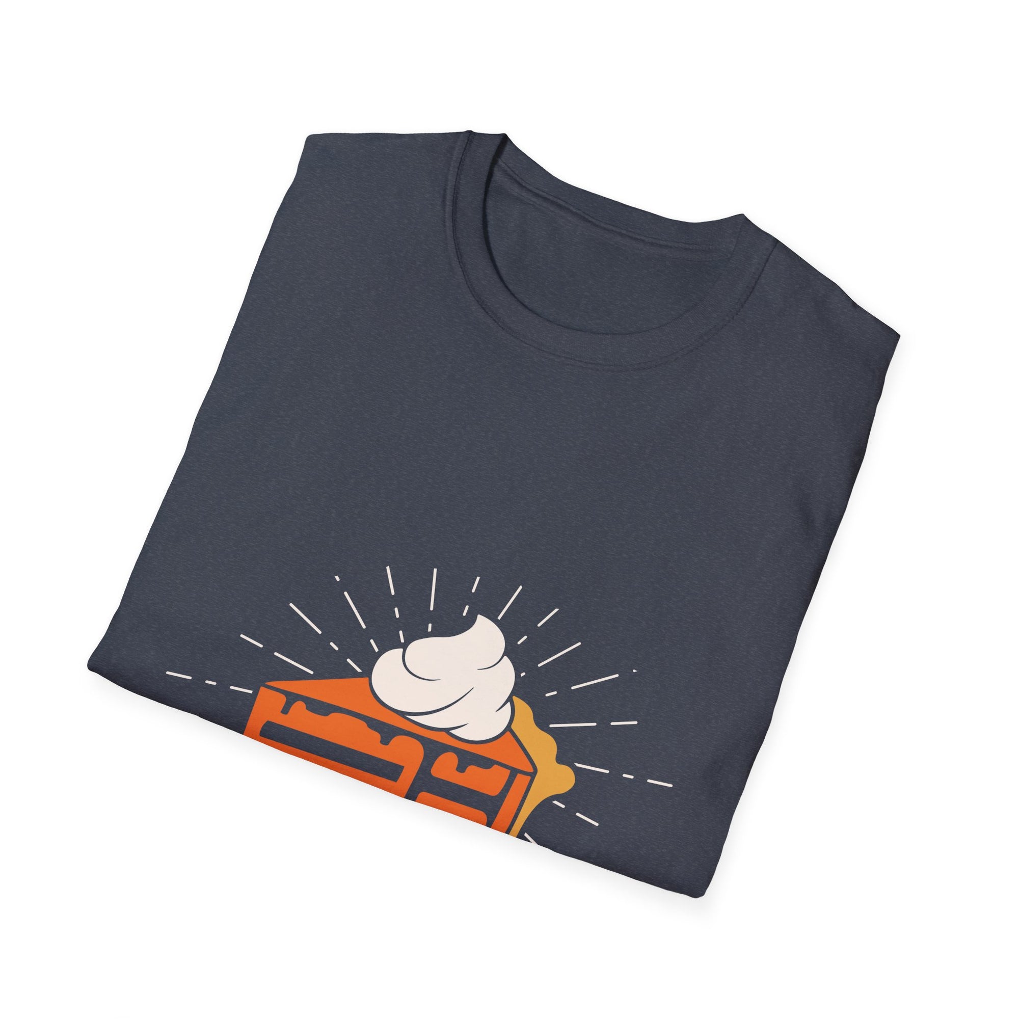 Pumpkin Pie Love Unisex Softstyle T-Shirt | Fall Fashion, Thanksgiving Gift, Foodie Tee, Cozy Casual Wear, Baking Enthusiast Apparel