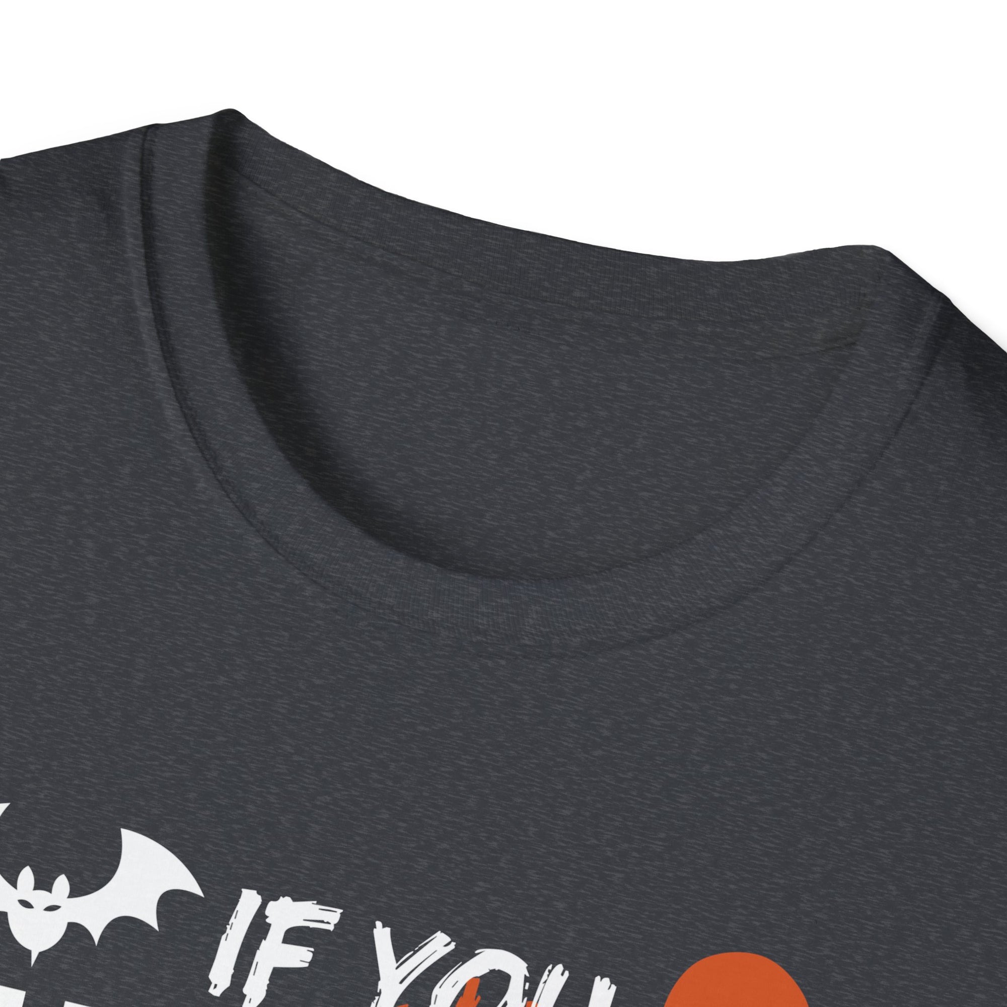 Halloween Graphic T-Shirt, Unisex Softstyle Tee, Witch Themed Shirt, Spooky Season Apparel, Perfect for Fall Celebrations
