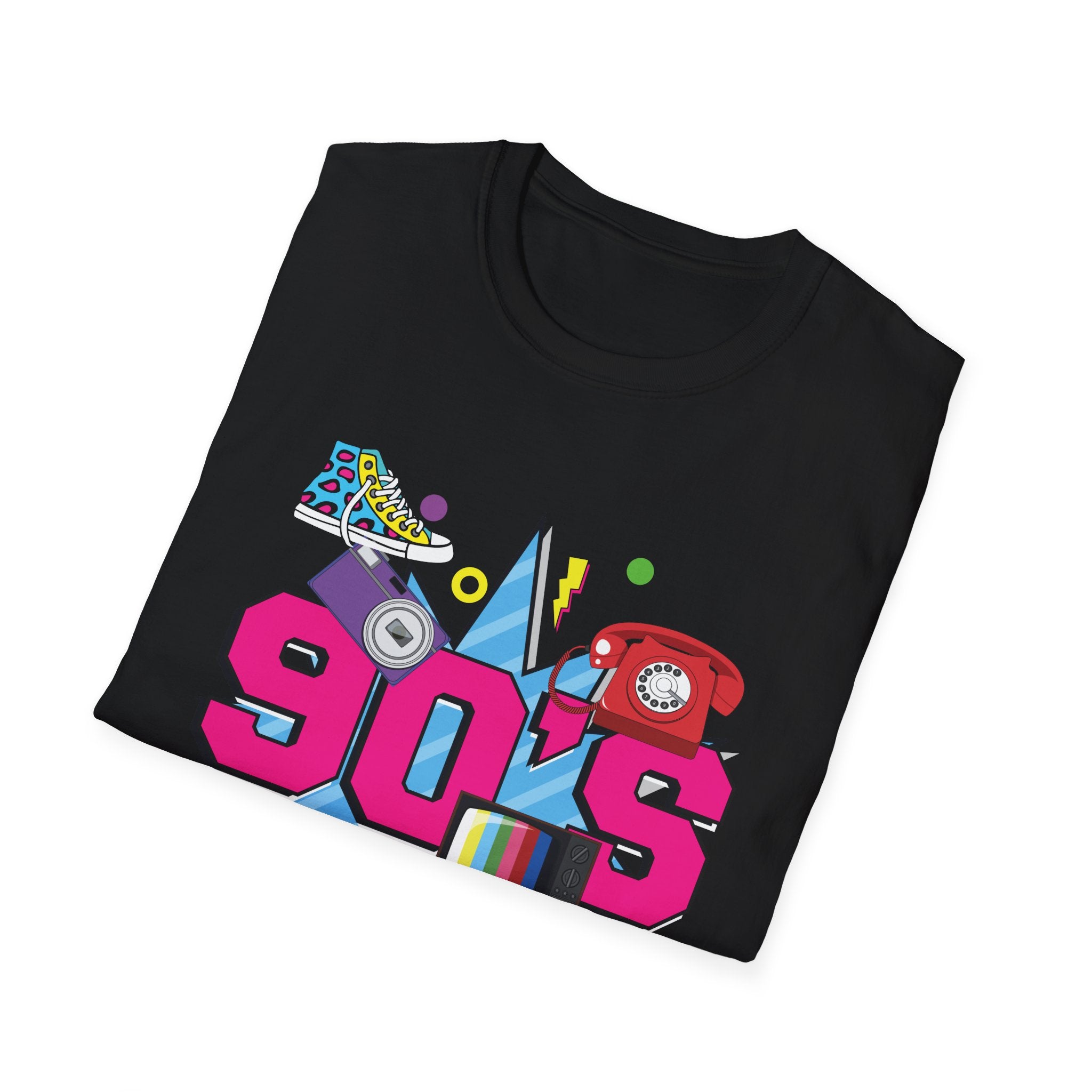 90s I love The 90's Vintage Retro Nineties Costume Party Unisex Softstyle T-Shirt