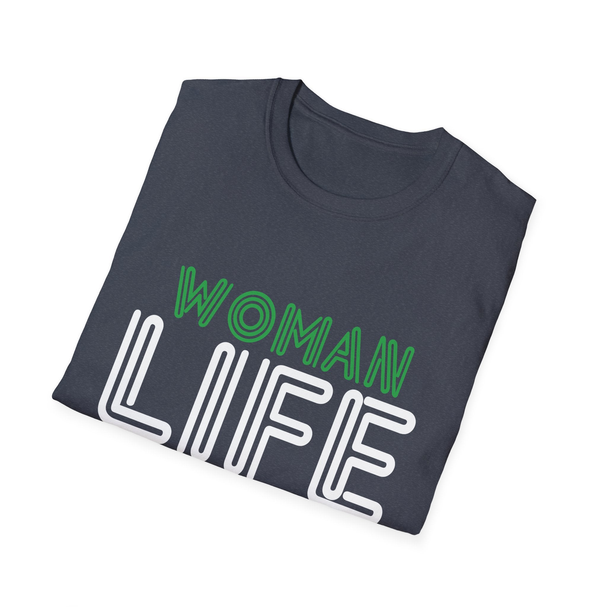Empowering Women's Life Freedom T-Shirt - Unisex Softstyle, Equality Tee, Birthday Gift, Protest Wear, Casual Chic