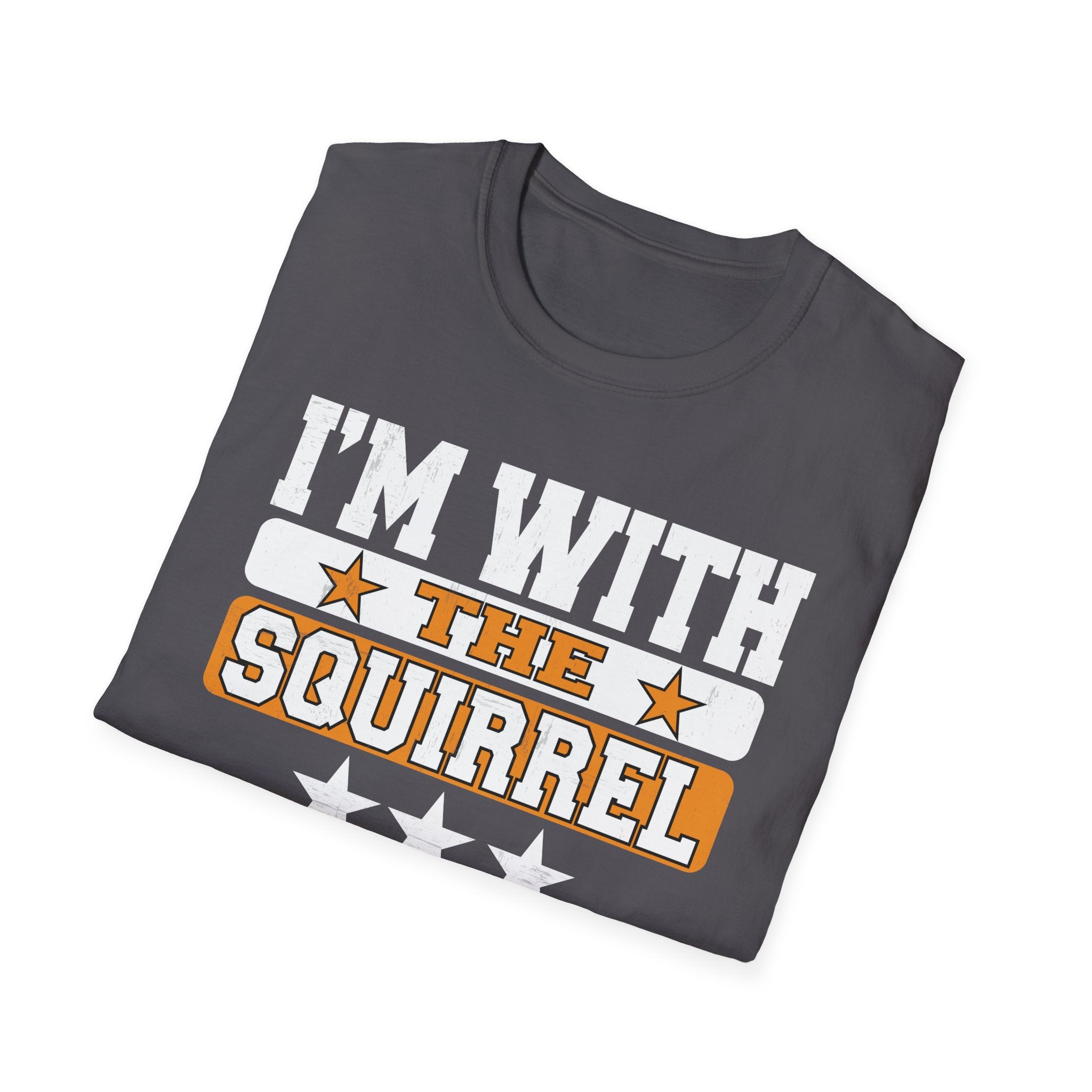 Unisex Squirrel T-Shirt - Funny Animal Tee for Nature Lovers, Gift for Friends, Casual Outfit, Wildlife Enthusiast Apparel, Birthday