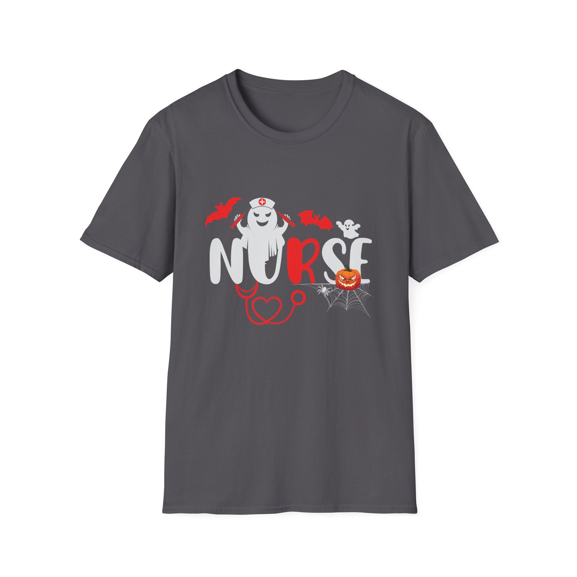 Halloween Nurse T-Shirt, Unisex Nurse Shirt, Spooky Healthcare Tee, Halloween Costume, Medical Themed Gift