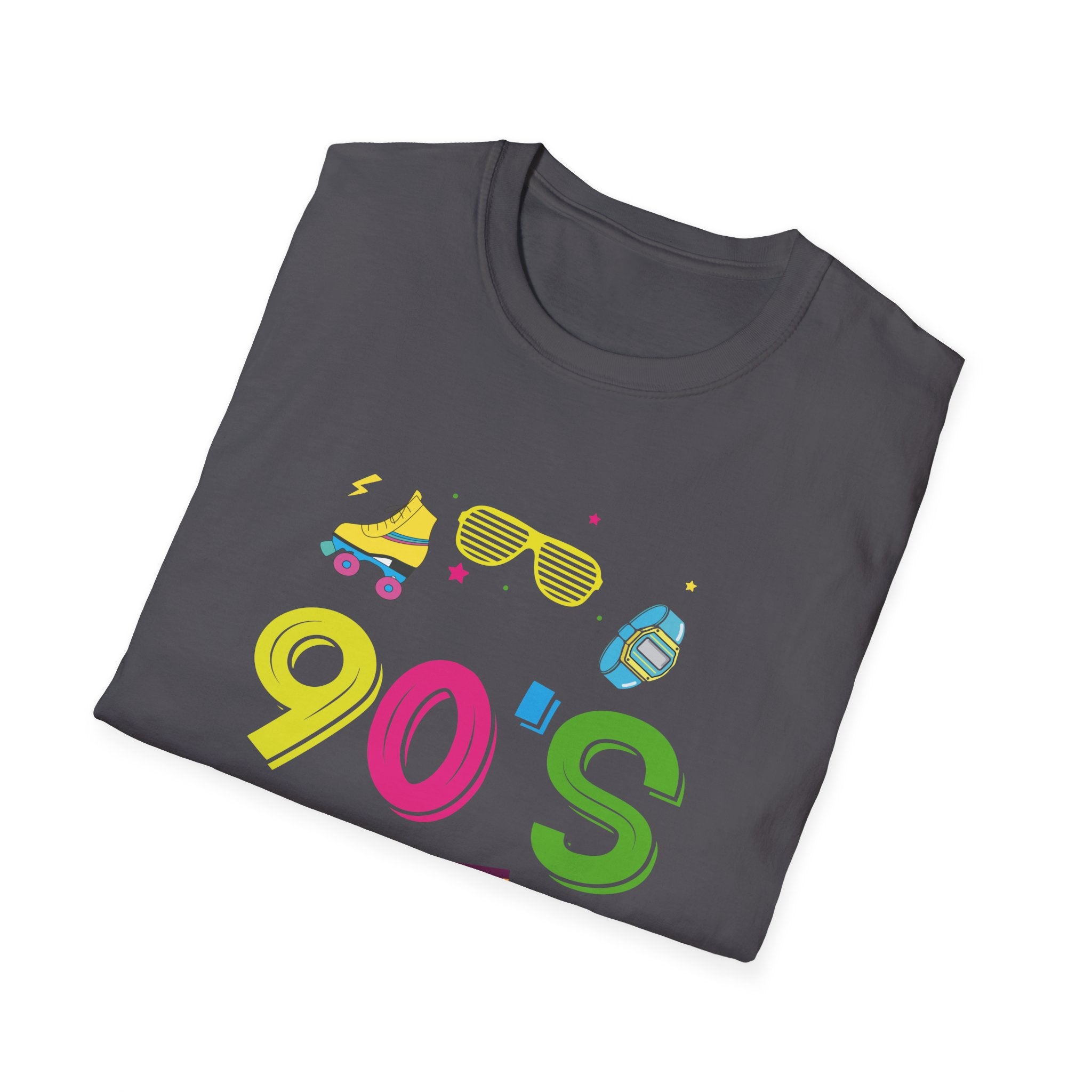 90's Retro Unisex T-Shirt, Nostalgic Apparel, Vintage Style Tee, Perfect for Parties, Gifts, 90s Theme Events