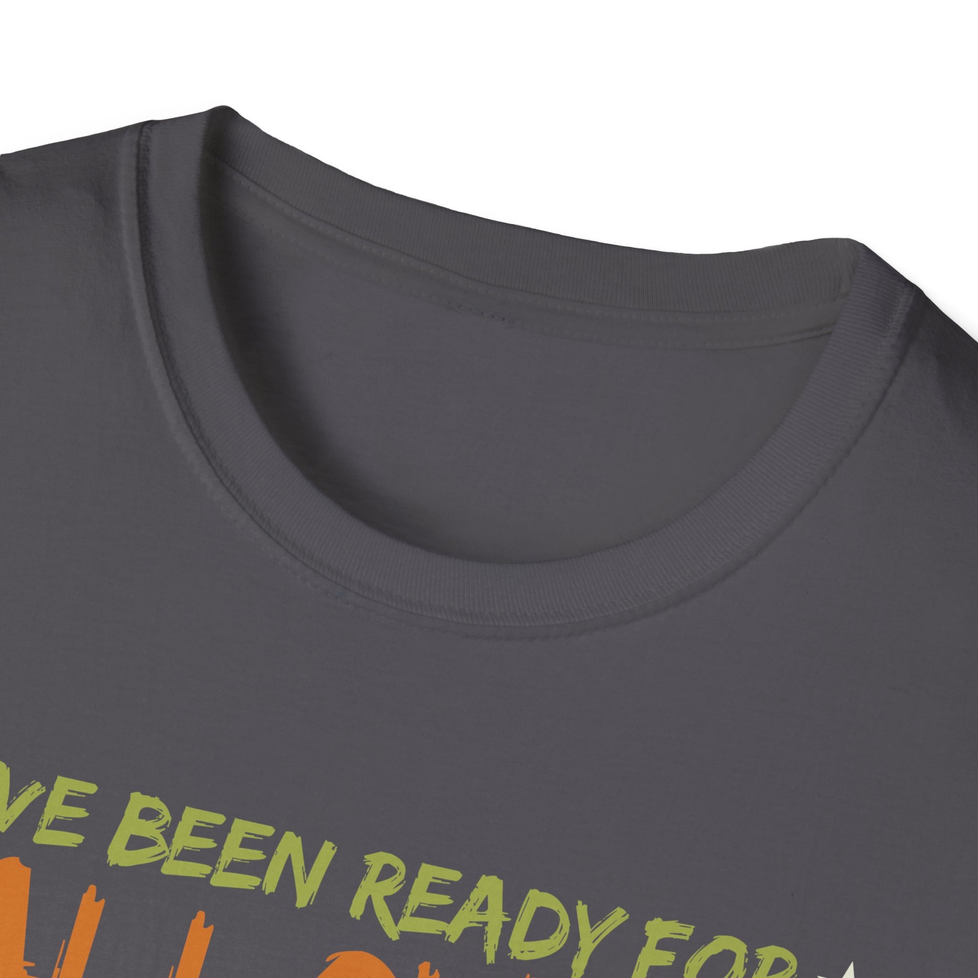 Halloween Ghostly Fun T-Shirt - Unisex Softstyle Tee for Halloween Parties, Costume Events, Fall Celebrations, Ghost Lovers, Spooky Season
