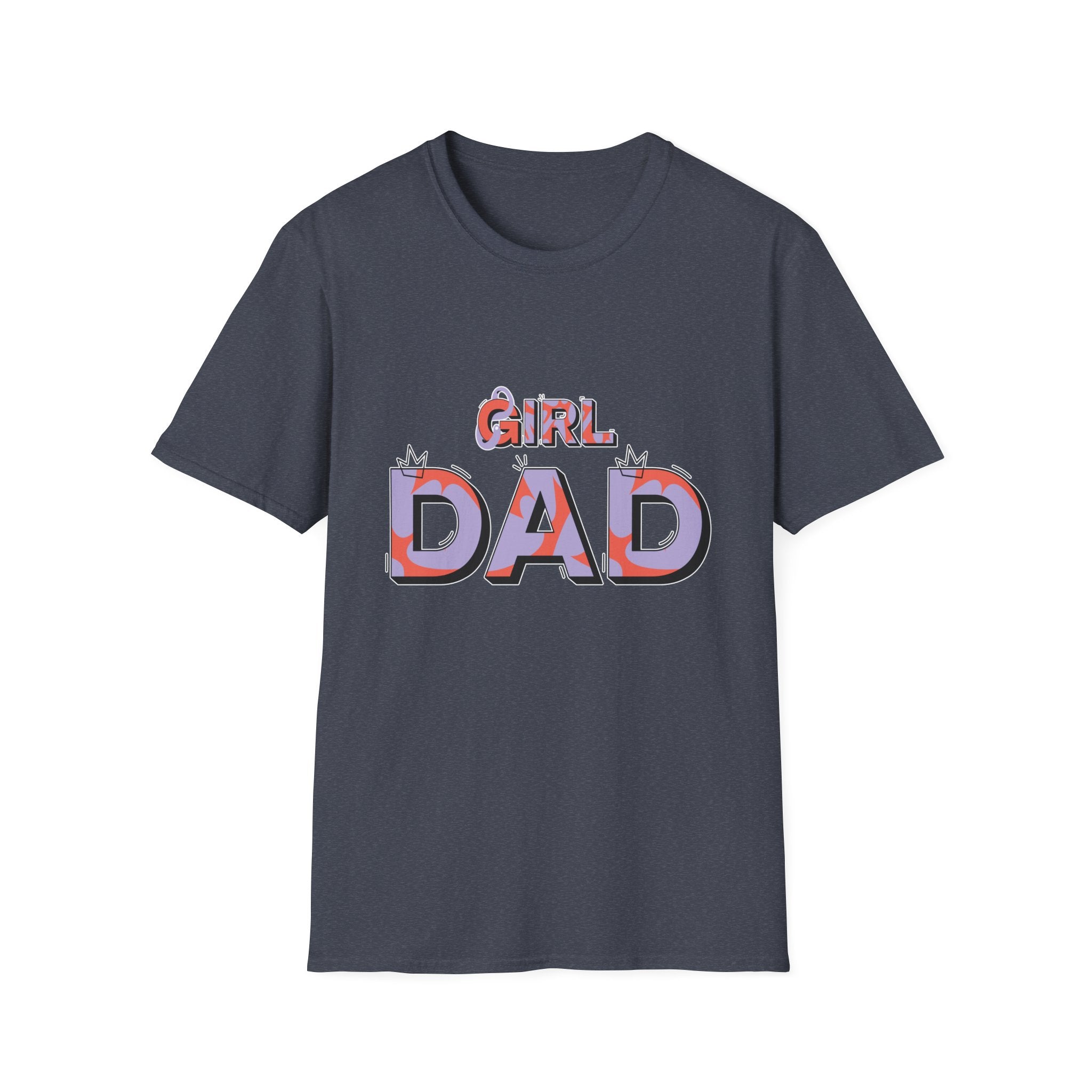 Fun 'Girl Dad' Unisex Softstyle T-Shirt | Perfect Gift for Fathers | Casual Style, Family, Celebrations, Birthdays