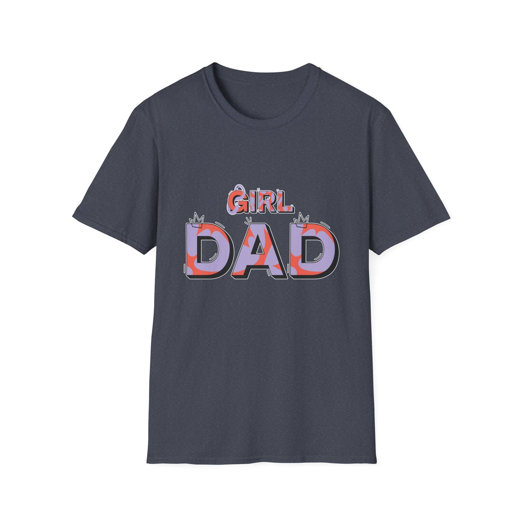 Fun 'Girl Dad' Unisex Softstyle T-Shirt | Perfect Gift for Fathers | Casual Style, Family, Celebrations, Birthdays