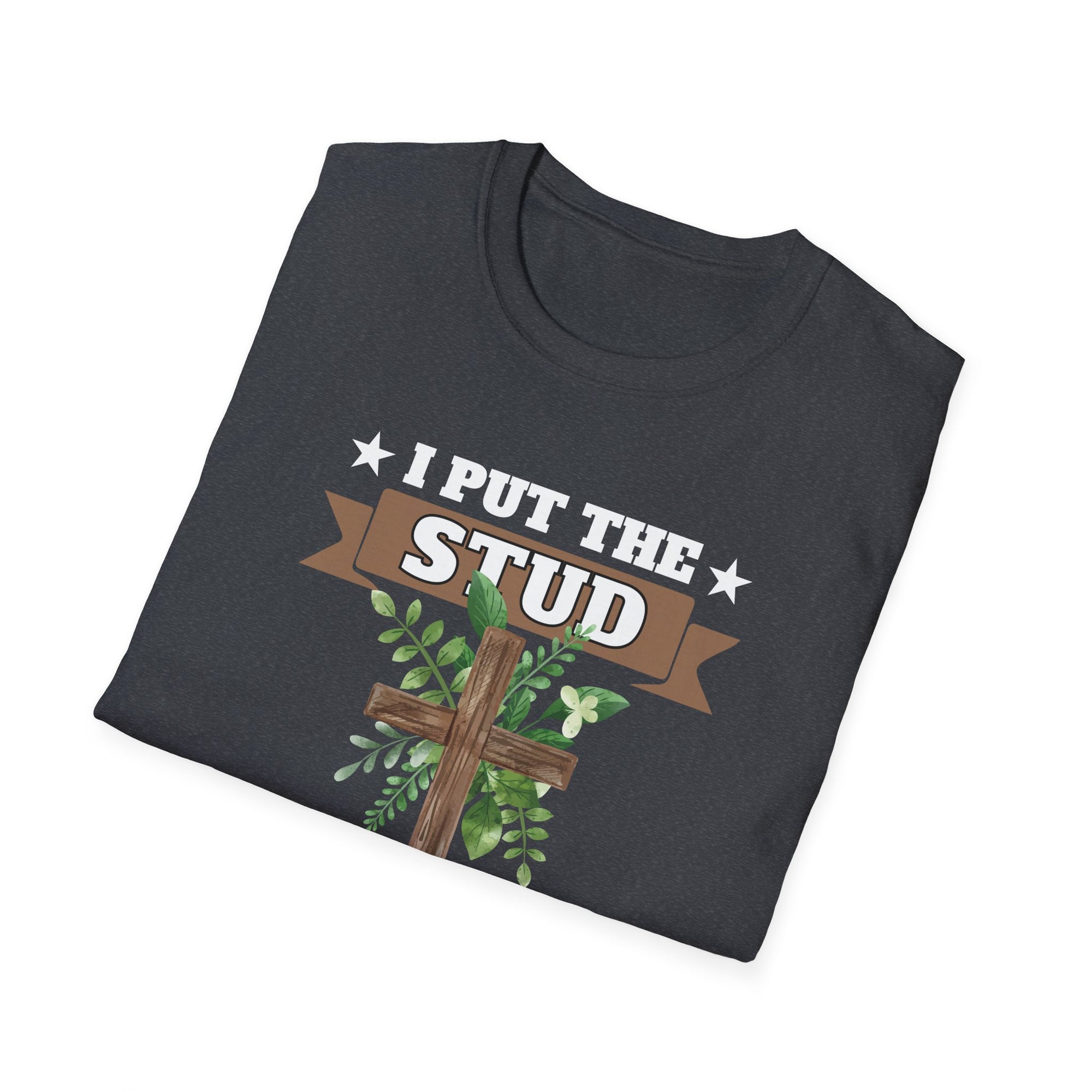 Stud in Bible Study Unisex T-Shirt, Christian Apparel, Faith-Based Gift, Casual Wear, Church Group Shirt