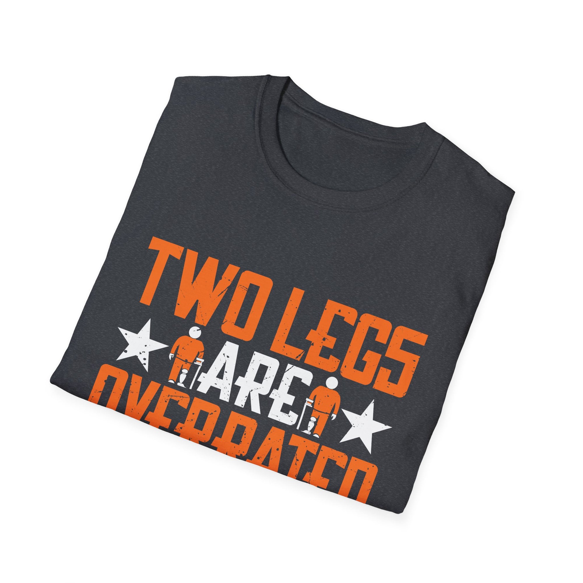 Cool Leg Amputee Design For Men Women Leg Amputation Amputee Unisex Softstyle T-Shirt