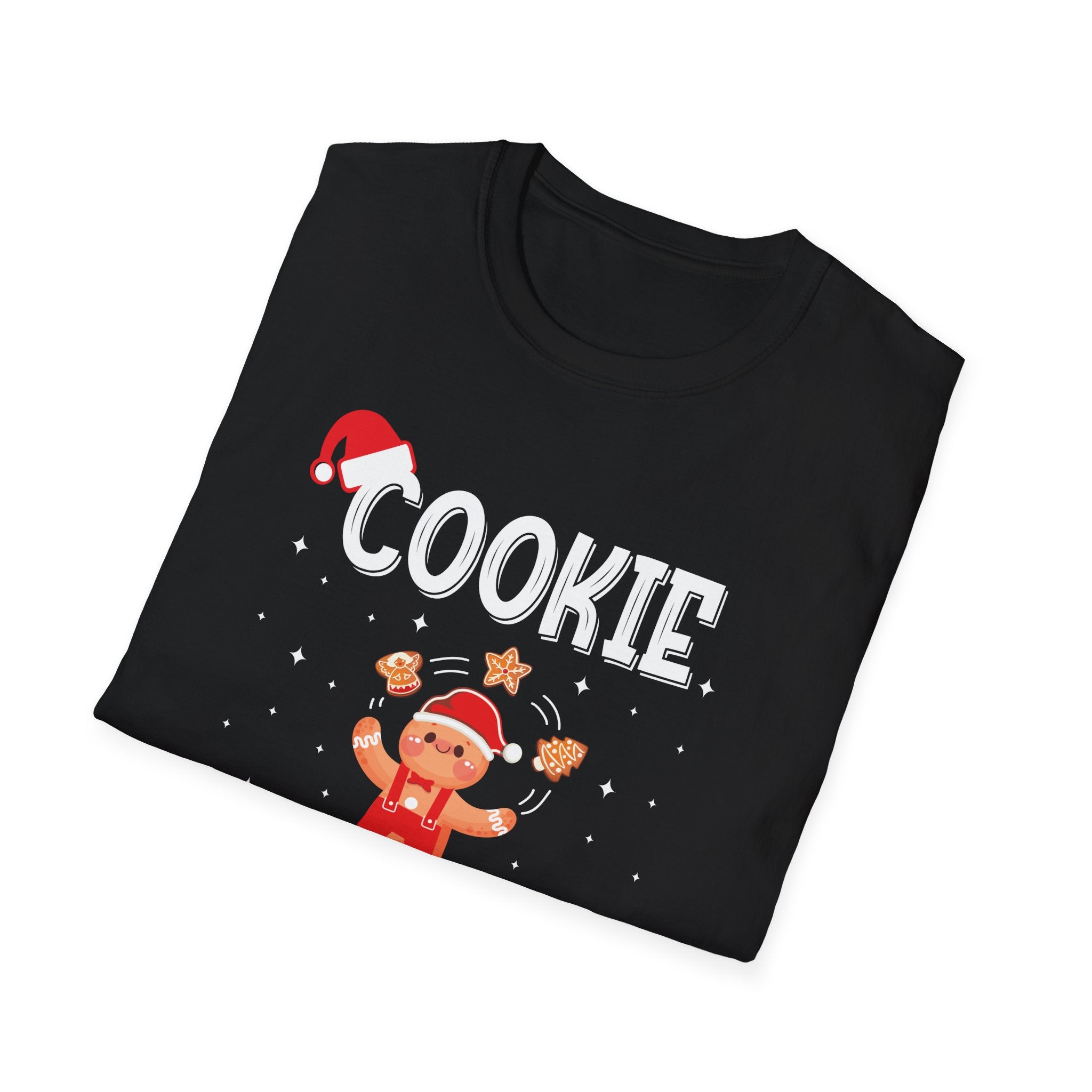 Cookie Baking Crew T-Shirt, Unisex Baking Tee, Holiday Gift, Christmas Shirt, Cute Baking Apparel, Family Matching Outfit
