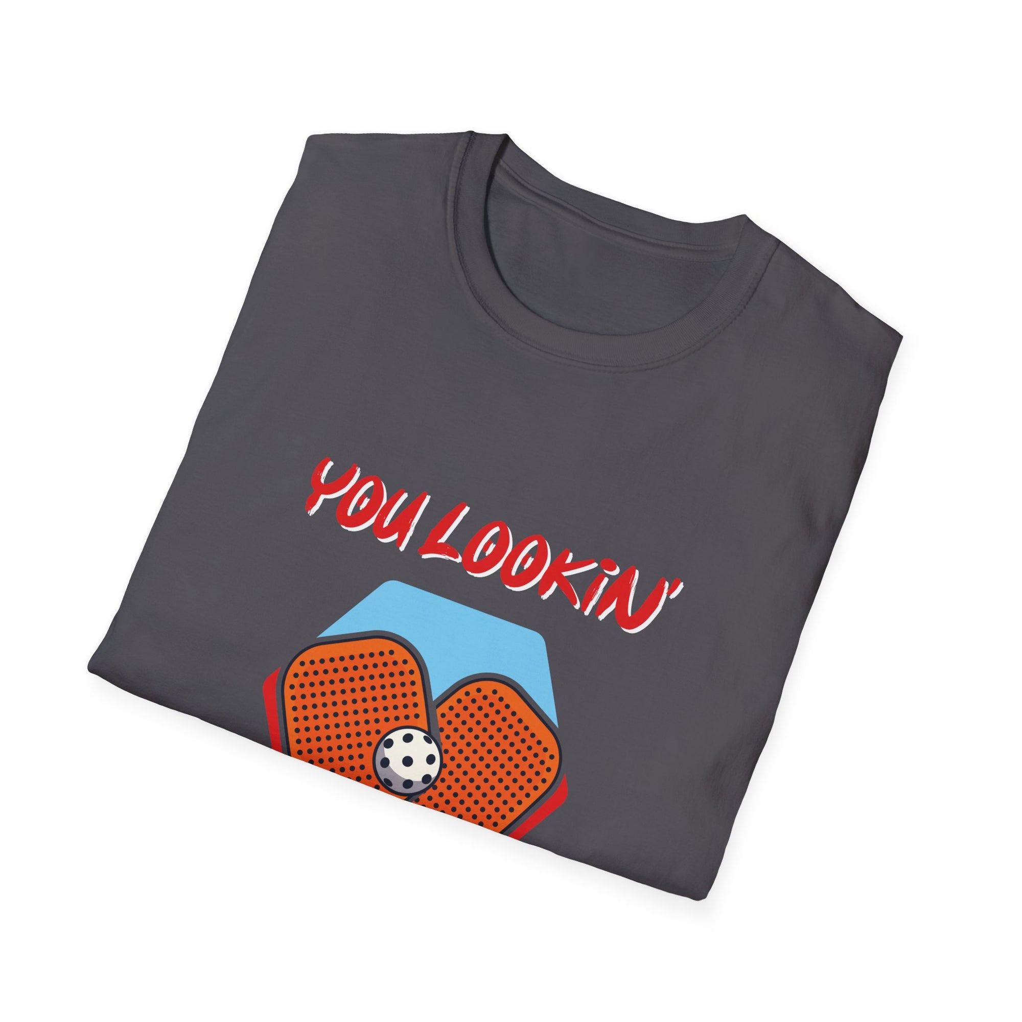 You Lookin' to Pickle? Unisex Softstyle T-Shirt | Fun Pickleball Tee, Sportswear, Gift for Athletes, Casual Style, Trendy Apparel