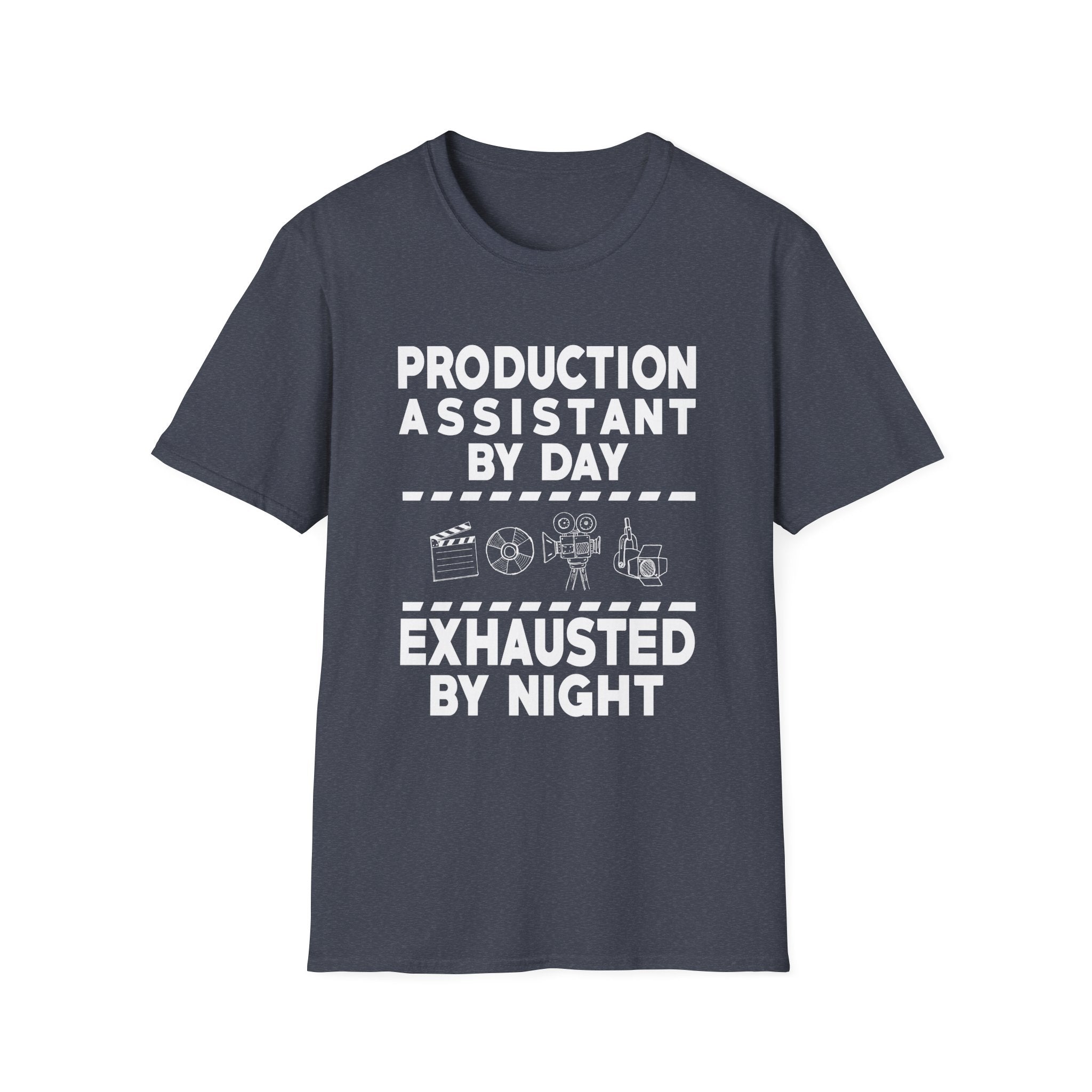 Production Assistant T-Shirt, Creative Gift for Filmmakers, Movie Lover Apparel, Fun Work Shirt, Casual Graphic Tee