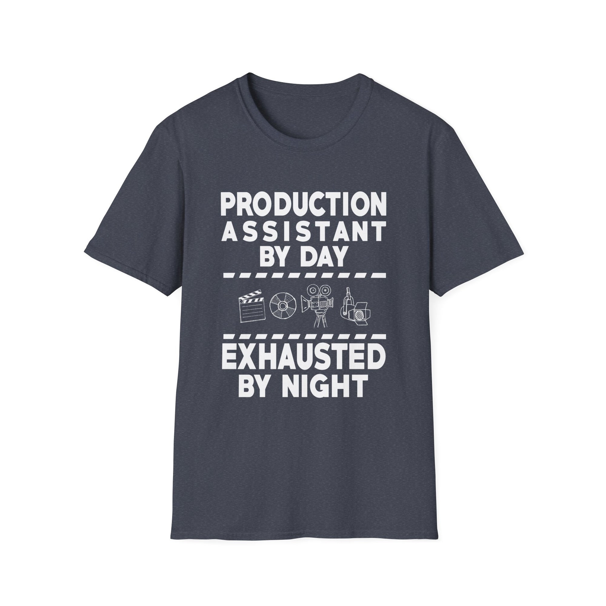 Production Assistant T-Shirt, Creative Gift for Filmmakers, Movie Lover Apparel, Fun Work Shirt, Casual Graphic Tee