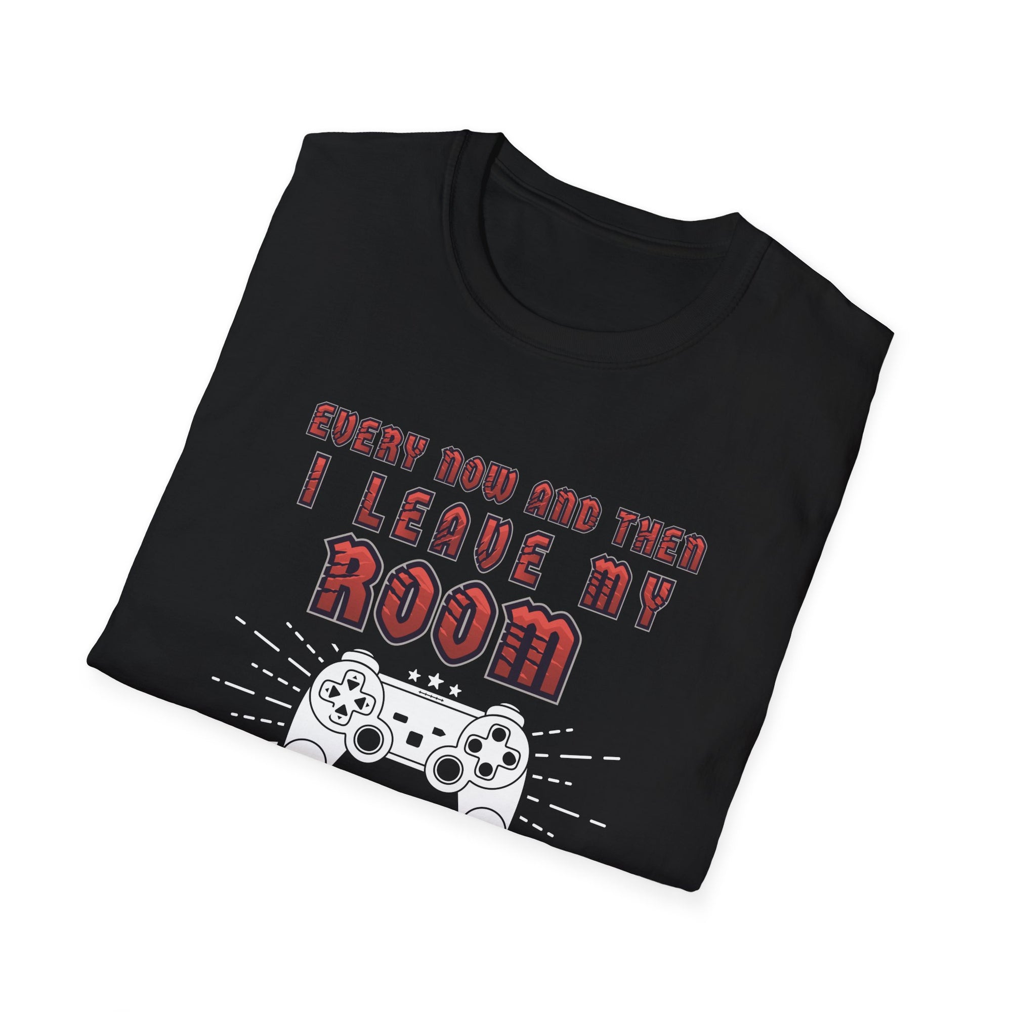 Unisex Gamer T-Shirt, Funny Video Game Tee, Gifts for Gamers, Casual Wear, Game Night Apparel, Birthday Present for Gamers