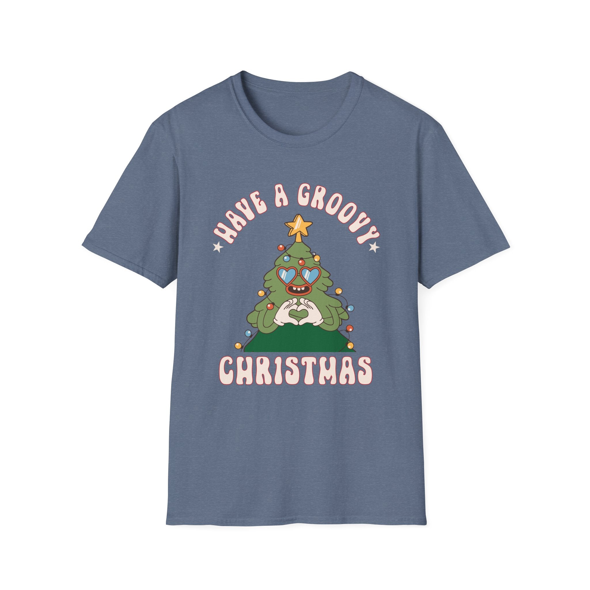 Groovy Christmas T-Shirt, Unisex Holiday Tee, Fun Christmas Apparel, Ugly Sweater Alternative, Festive Gift Idea, Cool Christmas Shirt