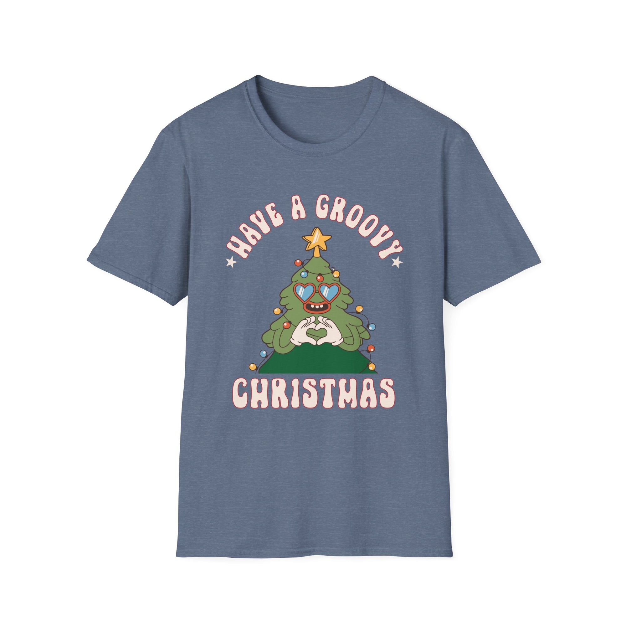 Groovy Christmas T-Shirt, Unisex Holiday Tee, Fun Christmas Apparel, Ugly Sweater Alternative, Festive Gift Idea, Cool Christmas Shirt