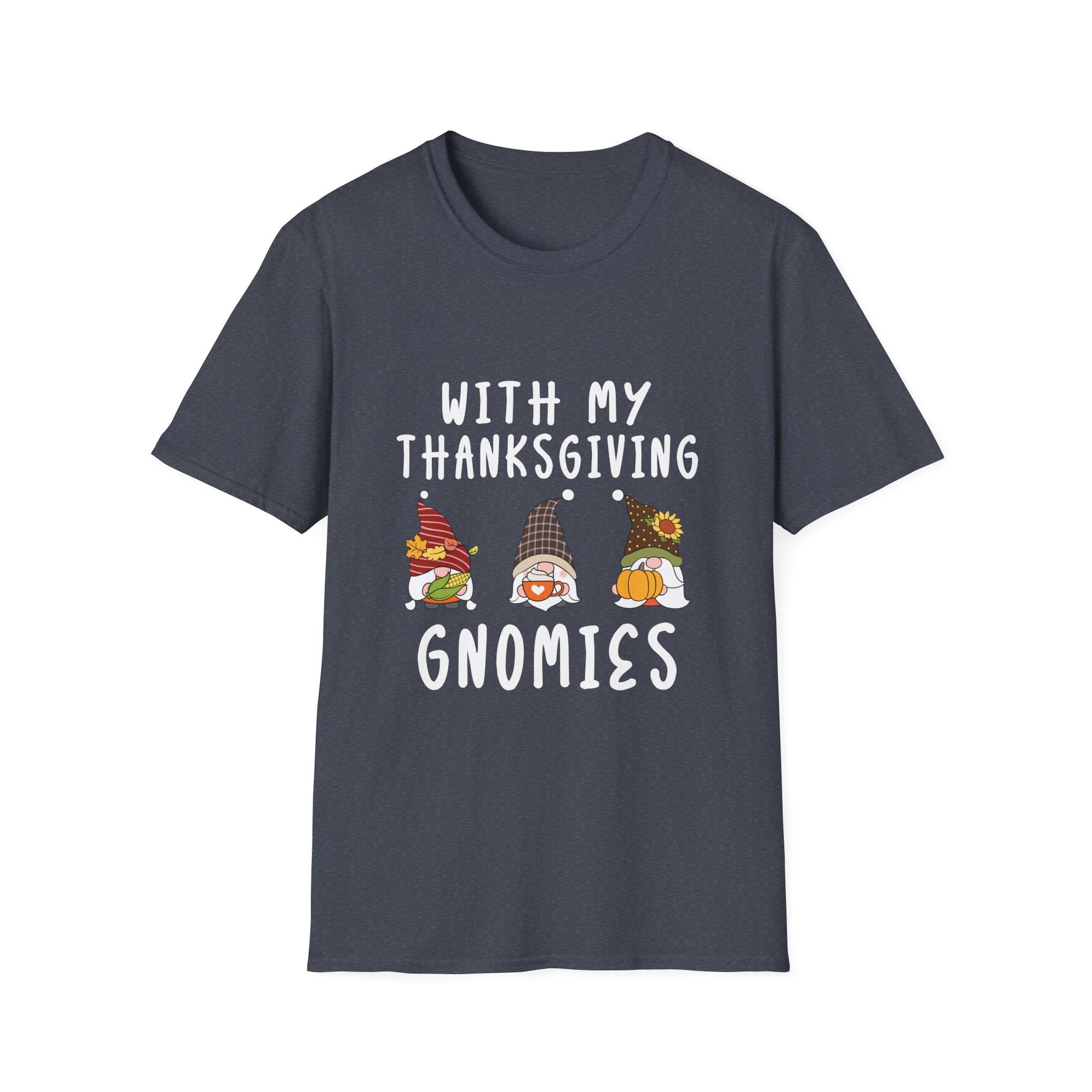 Thanksgiving Gnomies T-Shirt, Funny Thanksgiving Shirt, Holiday Tee, Family Gathering Apparel, Fall Celebration Top