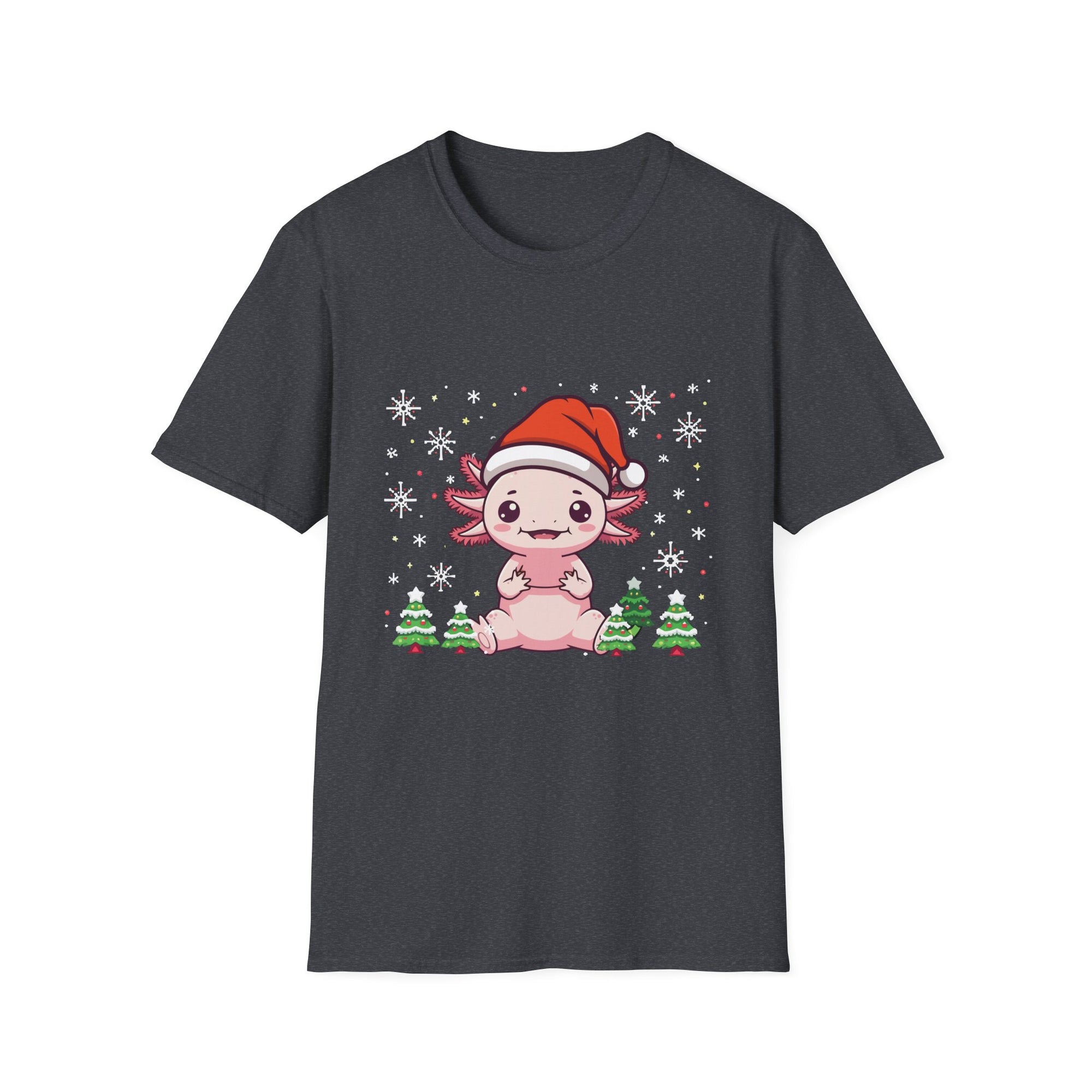 Festive Holiday T-Shirt with Cute Character, Christmas Shirt, Unisex Tee, Gift for Her, Holiday Apparel, Winter Fashion