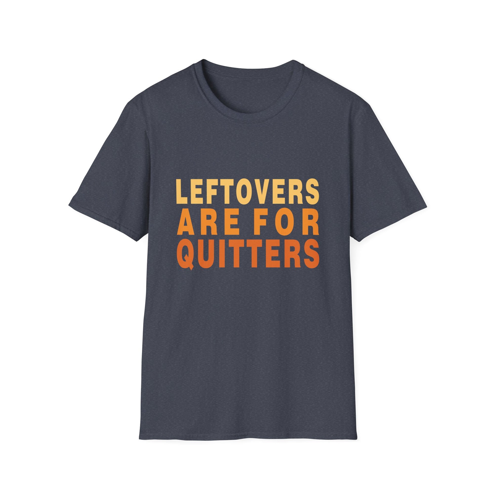 Funny Leftovers T-Shirt, Unisex Softstyle Tee, Humor Apparel, Perfect Gift for Foodies, Casual Wear, Thanksgiving Shirt