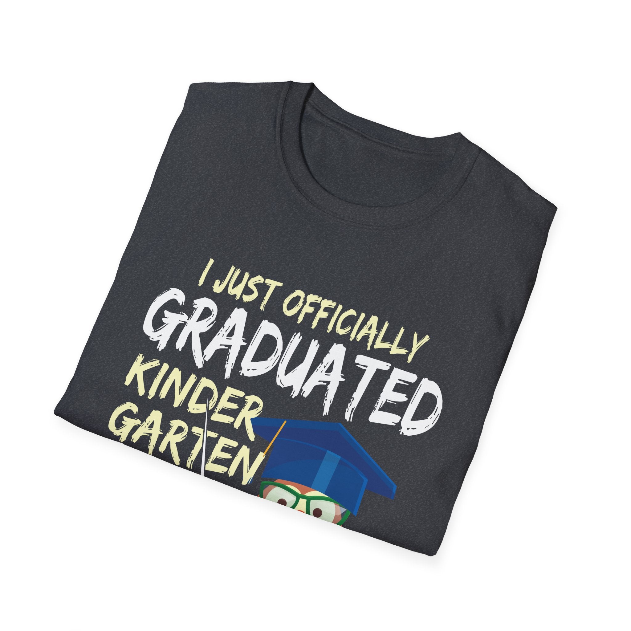Kindergarten Graduation T-Shirt - I Just Officially Graduated 2025, Unisex Tee, Kids Celebration Shirt, Early Education Apparel, [...]