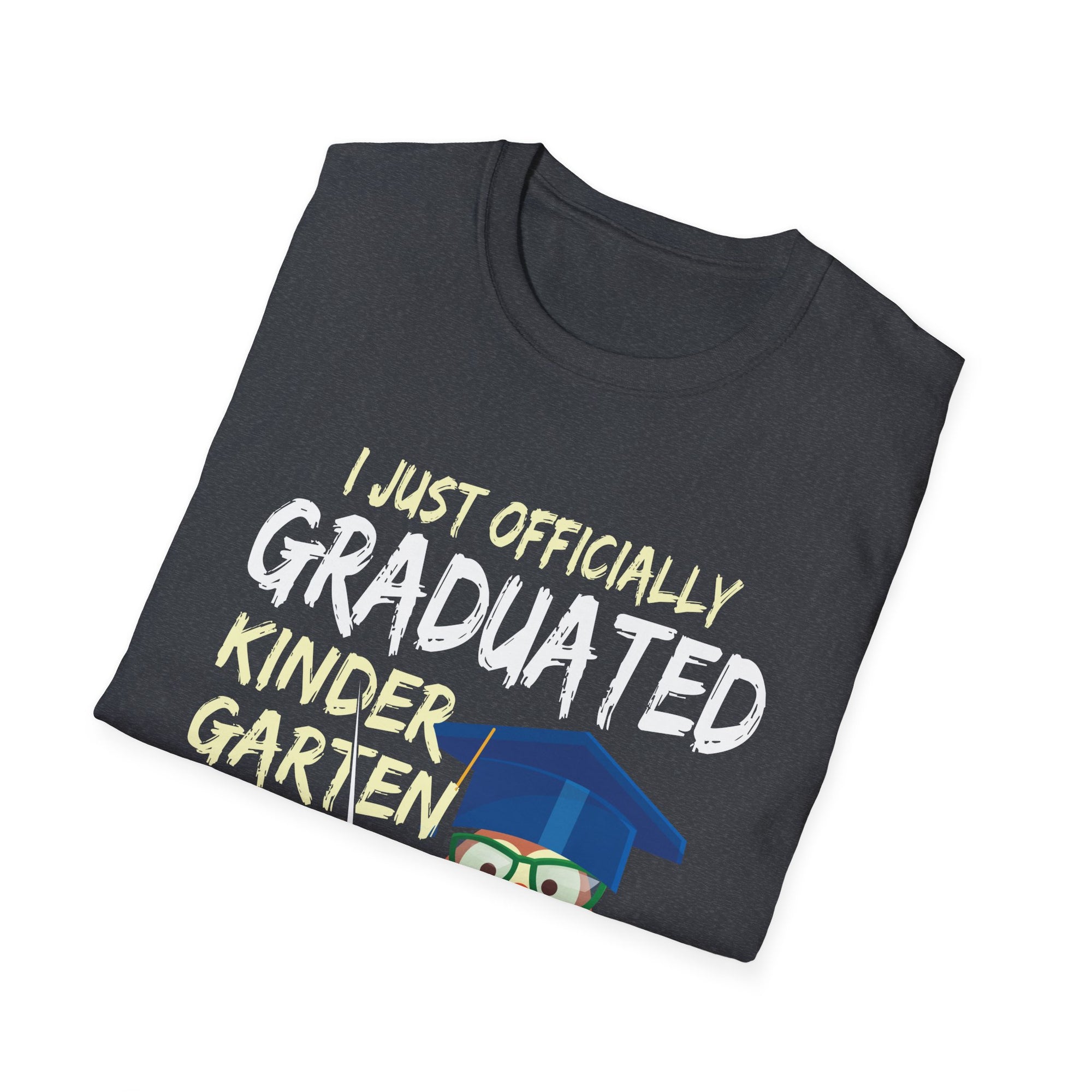 Kindergarten Graduation T-Shirt - I Just Officially Graduated 2025, Unisex Tee, Kids Celebration Shirt, Early Education Apparel, [...]
