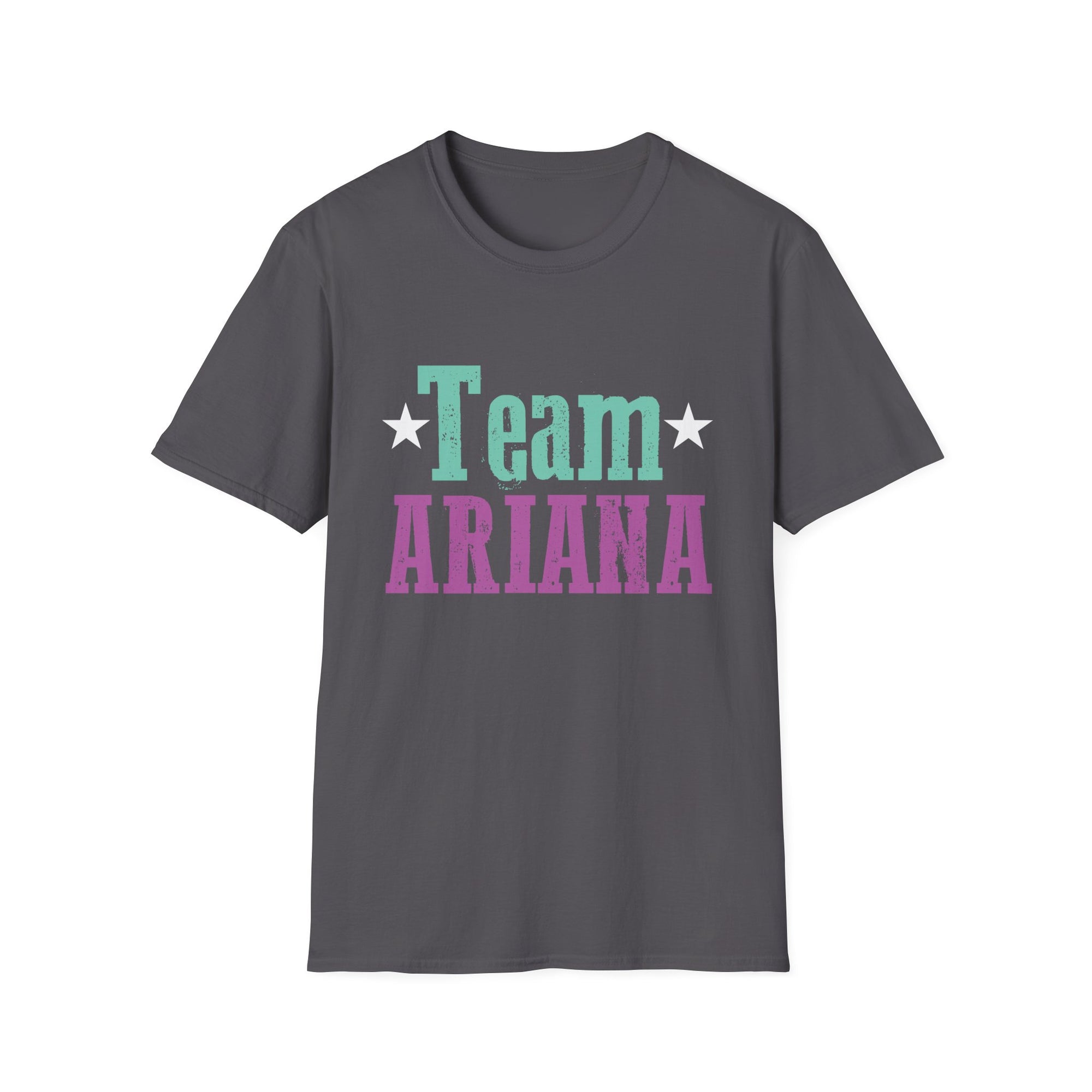 Team Ariana Unisex Softstyle T-Shirt | Supportive Gift for Fans | Casual Wear | Birthday, Concert, Team Spirit