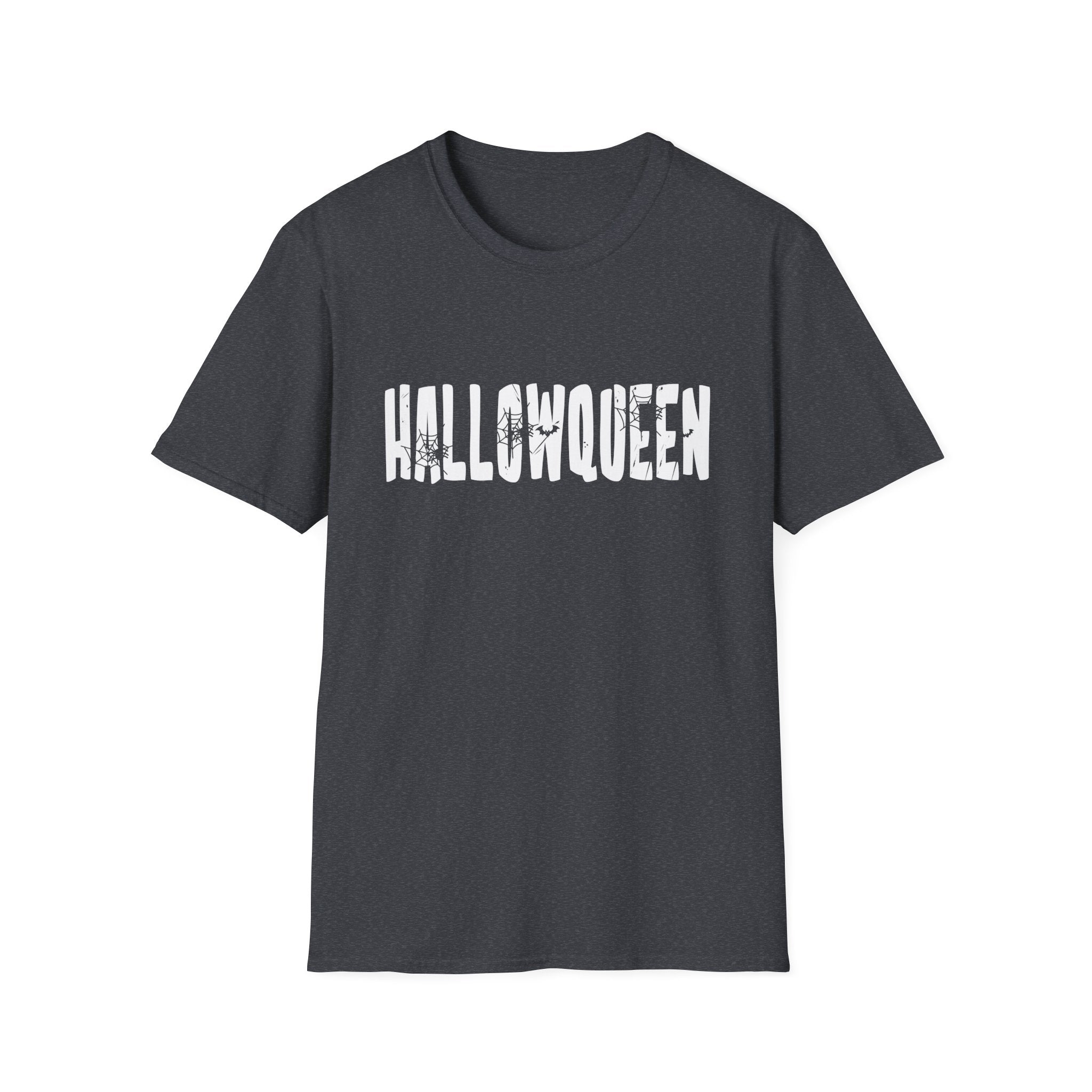 Hallowqueen T-Shirt | Fun Halloween Tee, Unisex Halloween Shirt, Spooky Season Apparel, October Celebration Outfit, Boo-tiful Gift