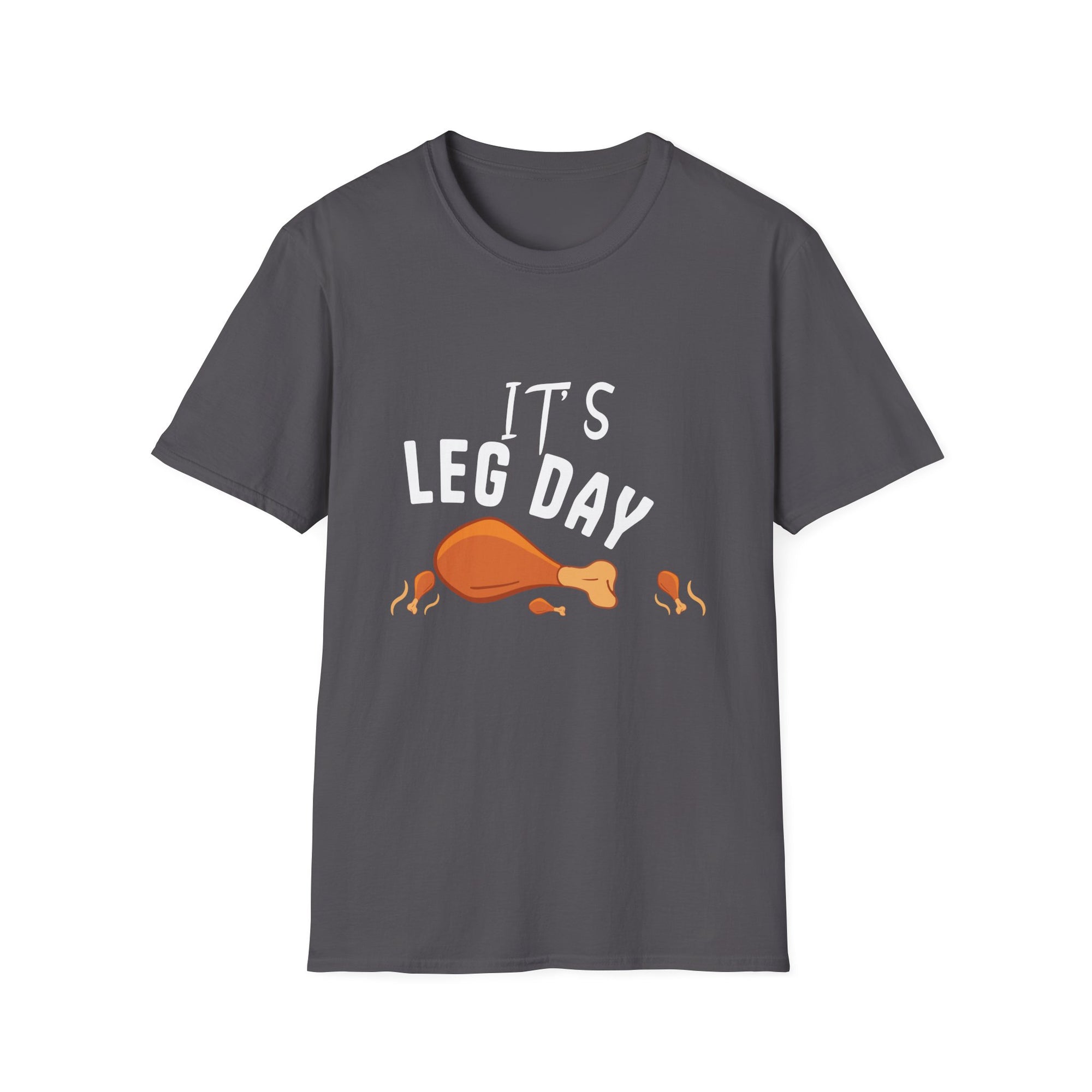 Funny Leg Day T-Shirt for Fitness Lovers, Gym Humor Shirt, Workout Gear, Gift for Gym Friends, Soft Cotton Tee