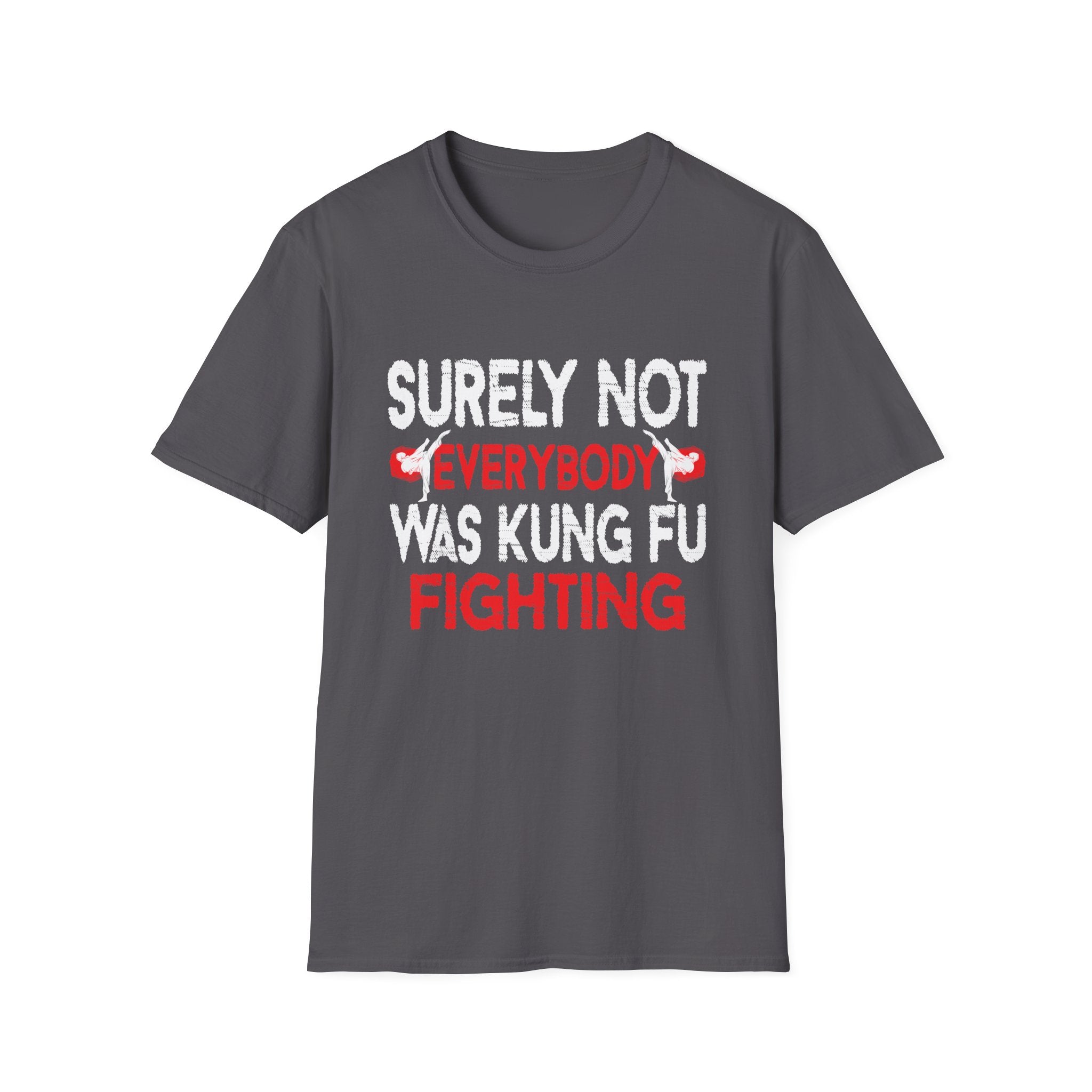 Funny Kung Fu T-Shirt for Movie Lovers, Unisex Graphic Tee, Gift for Martial Arts Fans, Quirky Top for Events, Casual Wear