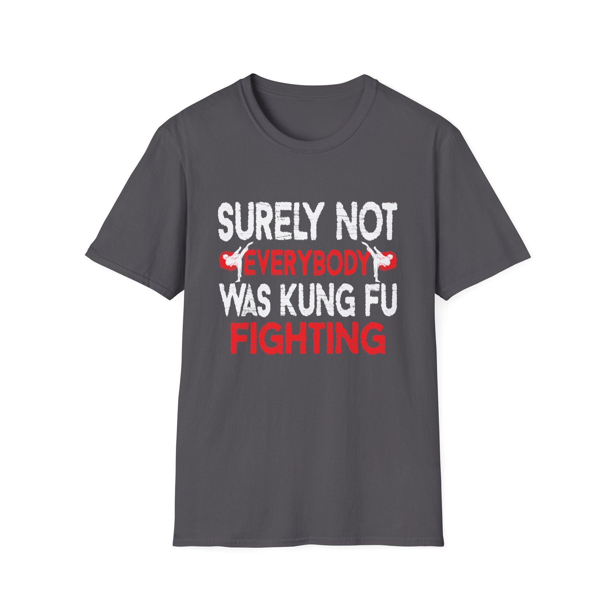 Funny Kung Fu T-Shirt for Movie Lovers, Unisex Graphic Tee, Gift for Martial Arts Fans, Quirky Top for Events, Casual Wear
