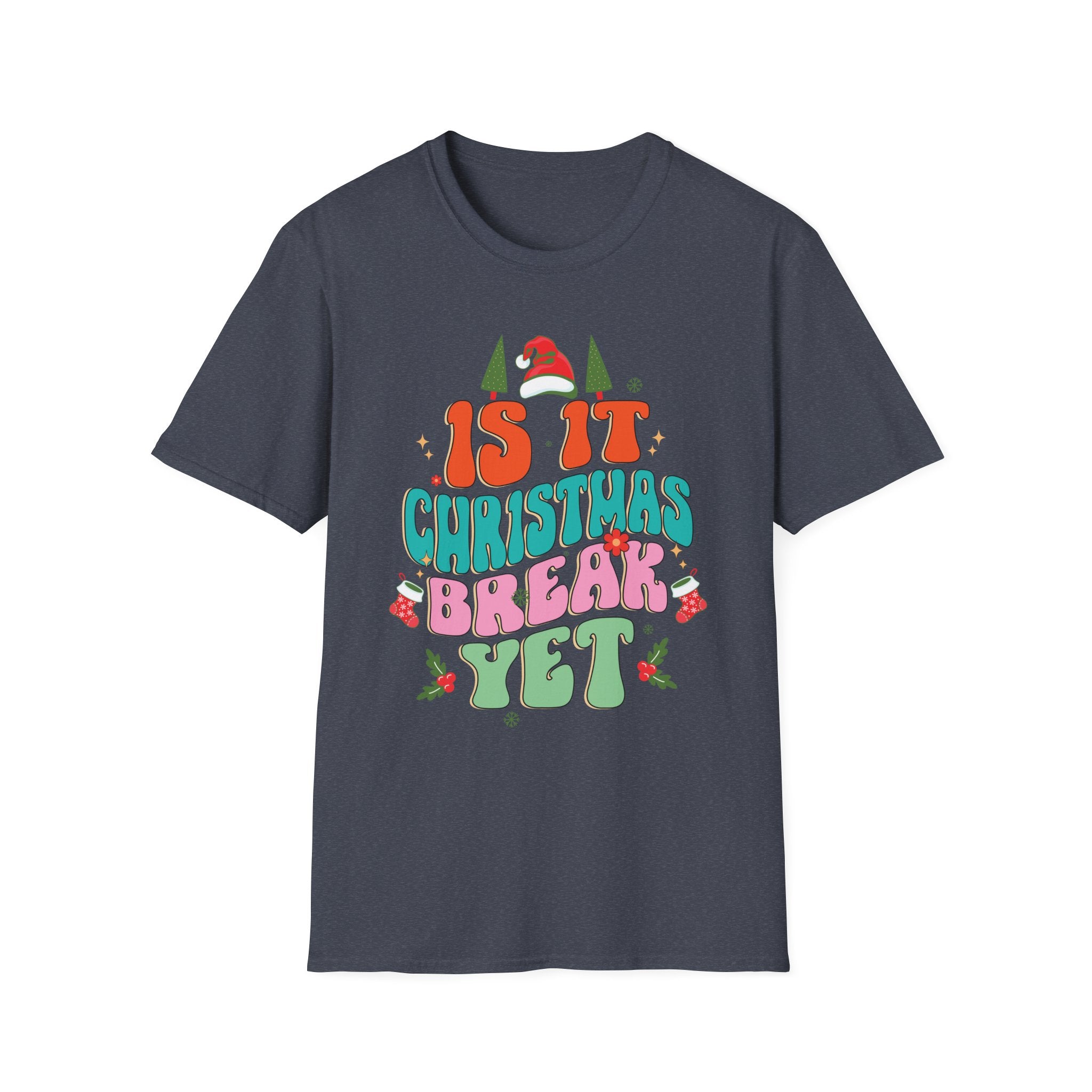 Funny Christmas Break T-Shirt, Unisex Holiday Tee, Christmas Party Shirt, Gift for Her, Gift for Him, Festive Apparel