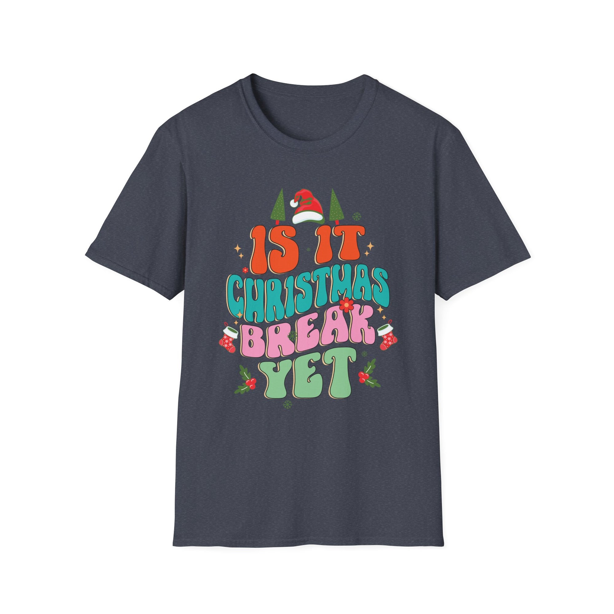 Funny Christmas Break T-Shirt, Unisex Holiday Tee, Christmas Party Shirt, Gift for Her, Gift for Him, Festive Apparel