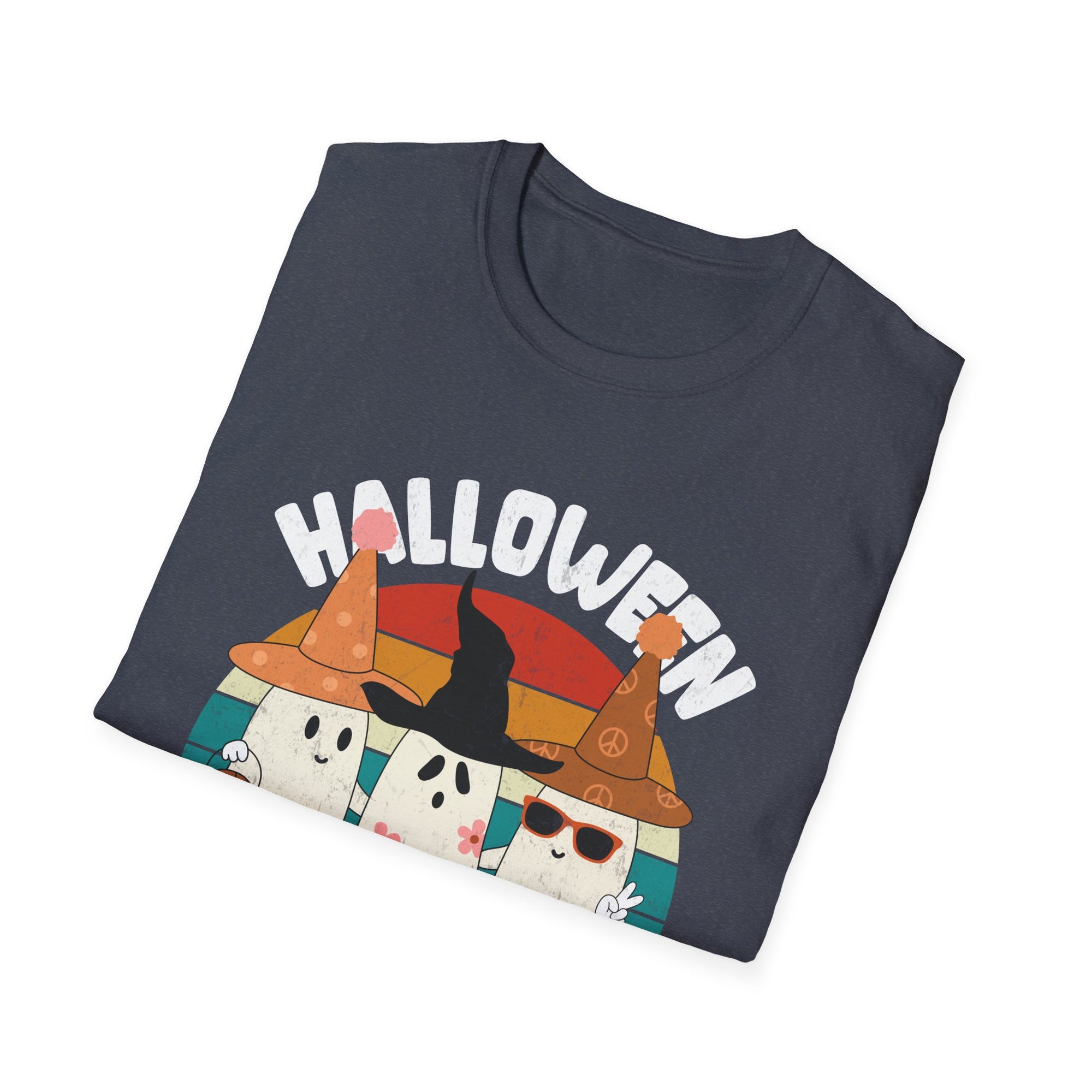 Halloween Squad Unisex Softstyle T-Shirt | Spooky, Fun Tee for Halloween Celebrations, Ghost Lovers, Costume Parties, Fall Festivals