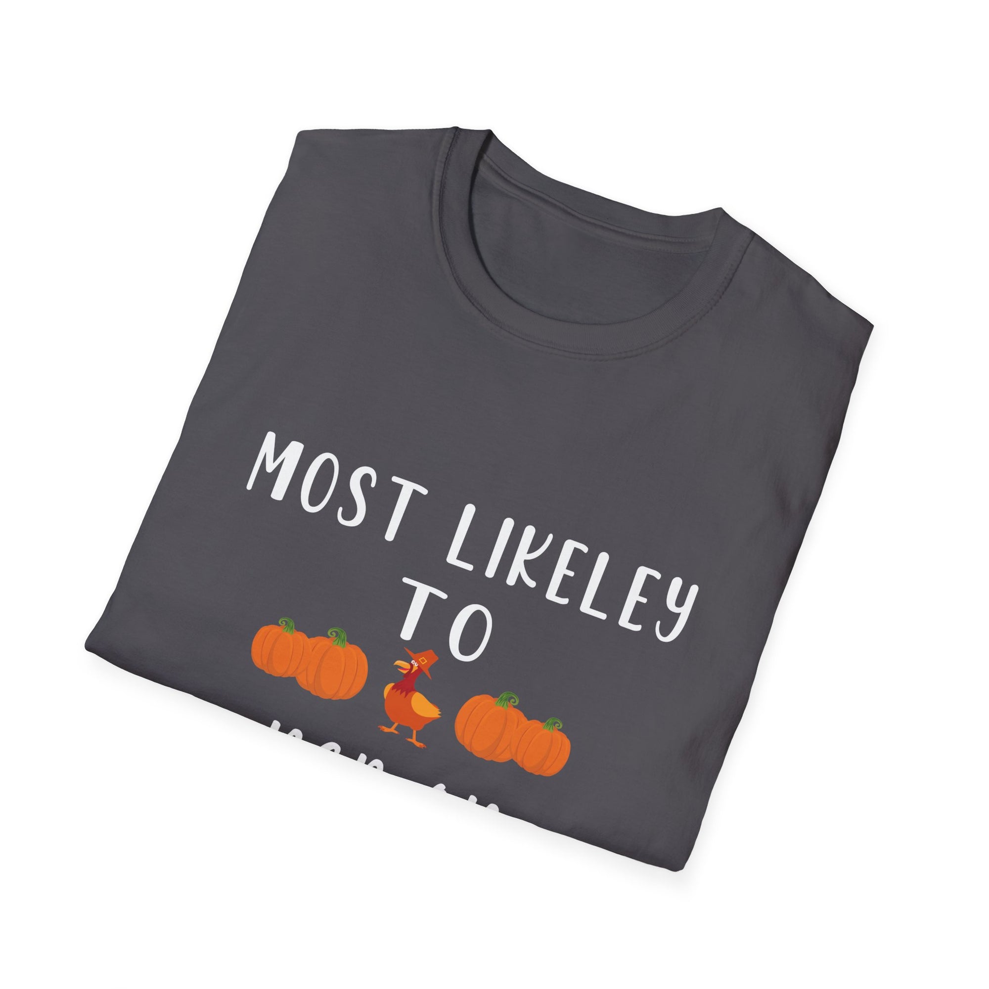 Thanksgiving Nap Black T-Shirt | Funny Holiday Tee, Unisex Gift, Cozy Fall Top, Pumpkin Shirt, Family Gathering Wear