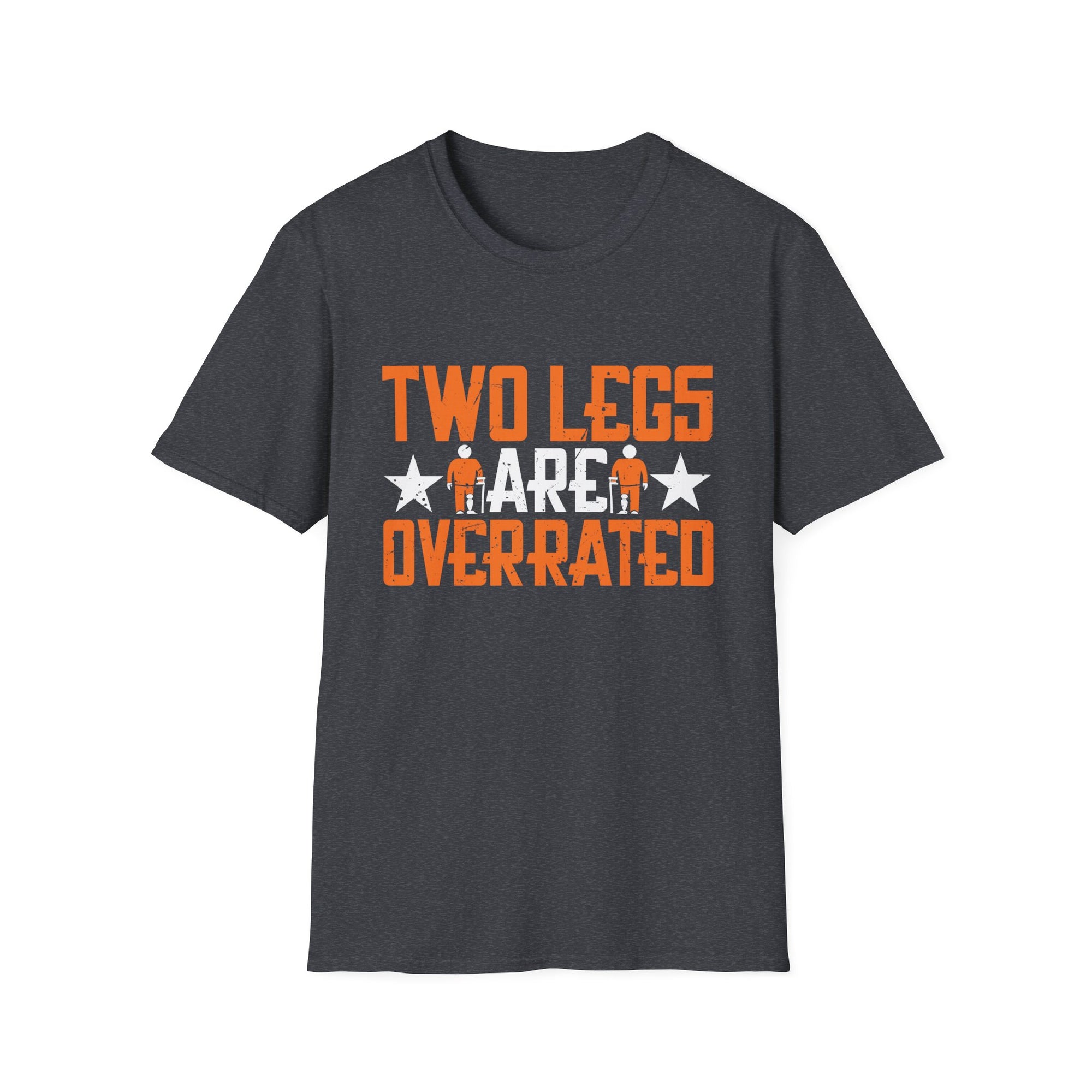 Cool Leg Amputee Design For Men Women Leg Amputation Amputee Unisex Softstyle T-Shirt
